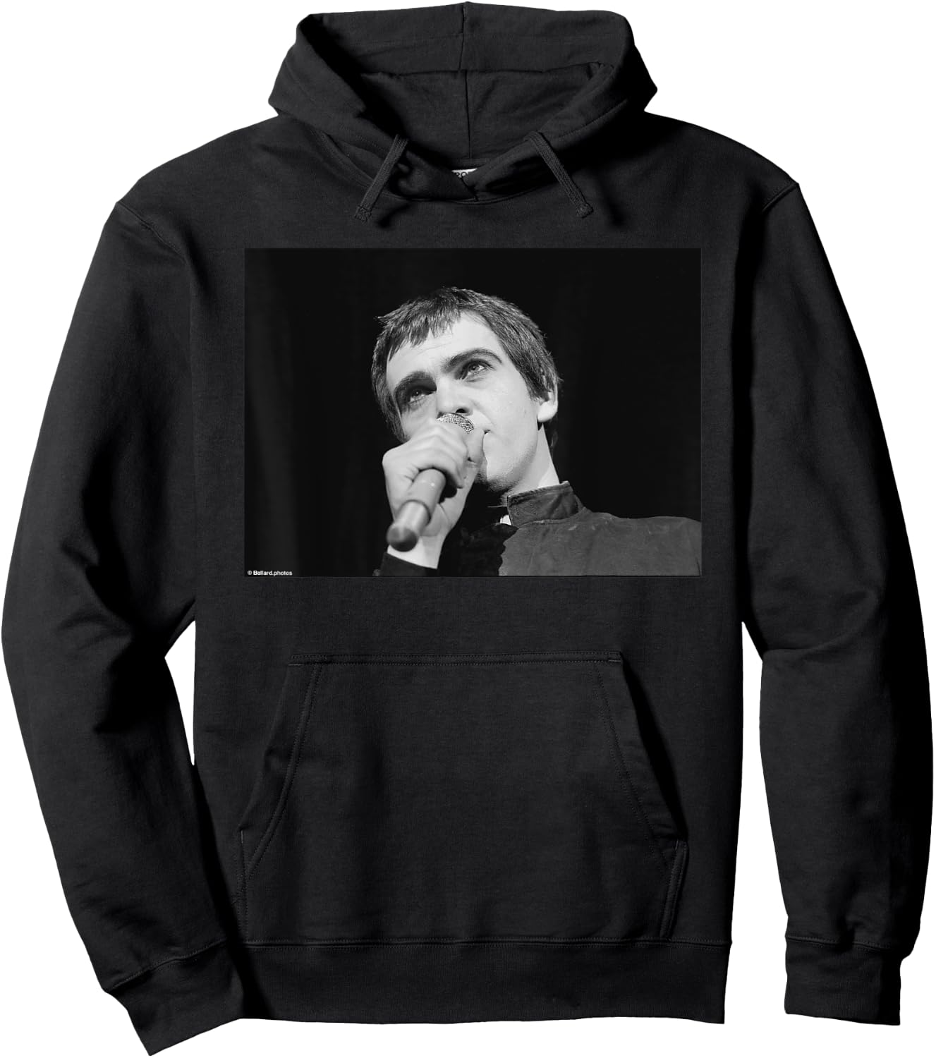 Peter Gabriel Live Genesis Frontman by Allan Ballard Hoodie - Hoodie | Black