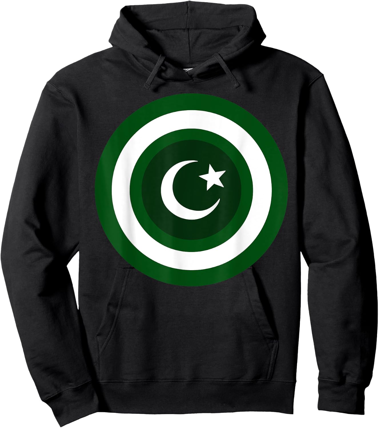 Pakistani Flag- Captain Pakistan Hoodie - Hoodie | Black