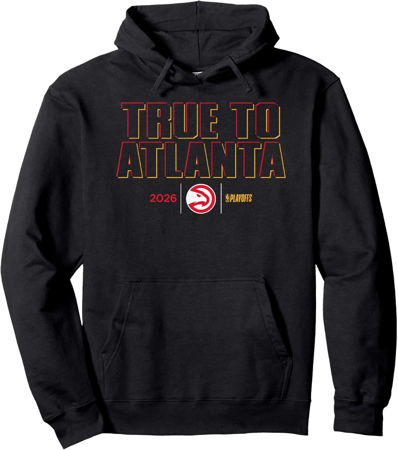 NBA 2026 Playoffs Mantra Hawks Shadow Realm Hoodie - Hoodie | Black