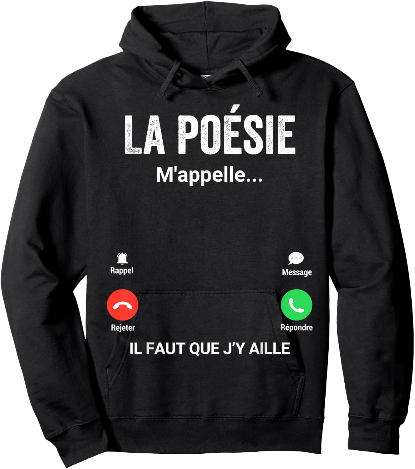 Poetry Me Calls Gift Humor Poet , Black, S Hoodie - Hoodie | Black