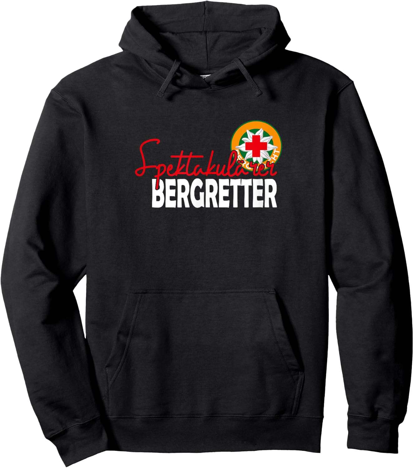 Spektakulärer Bergretter - Bergwacht Alpinrettung Hoodie - Hoodie | Black