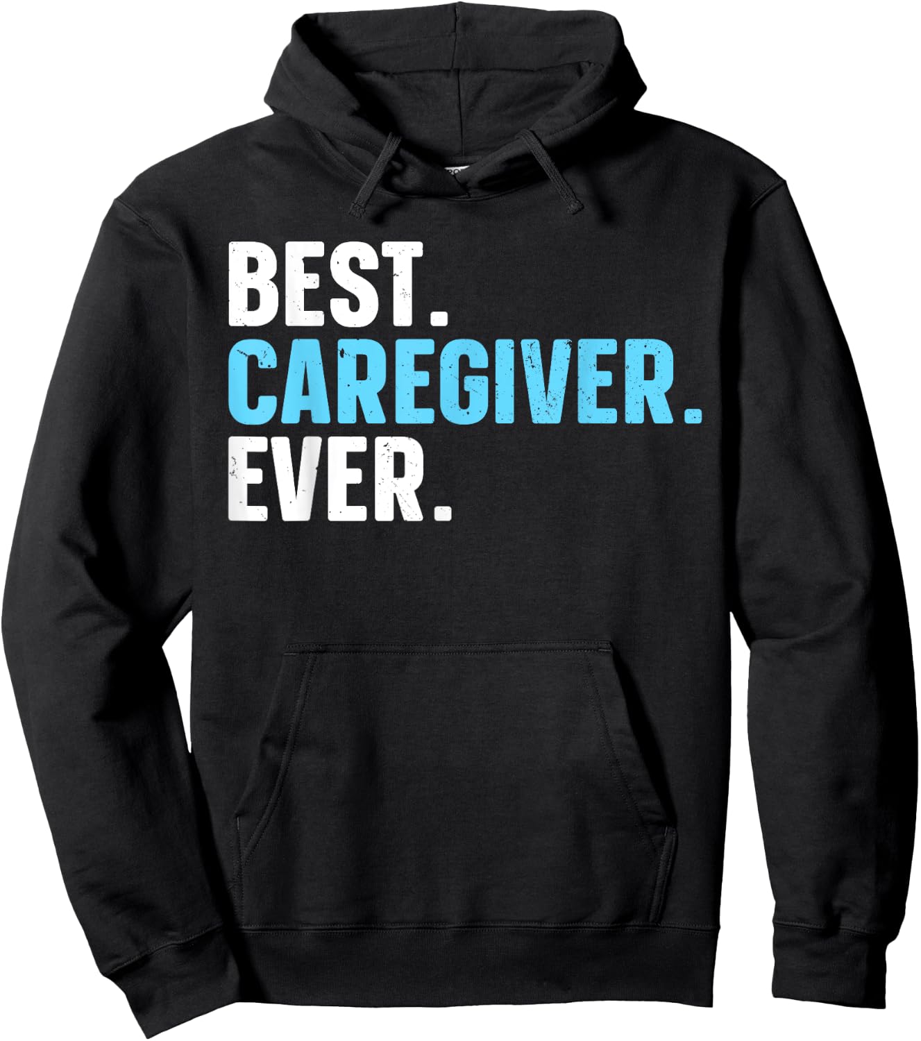 Funny Caregiver Design Women Caregiving Caregiver Hoodie - Hoodie | Black