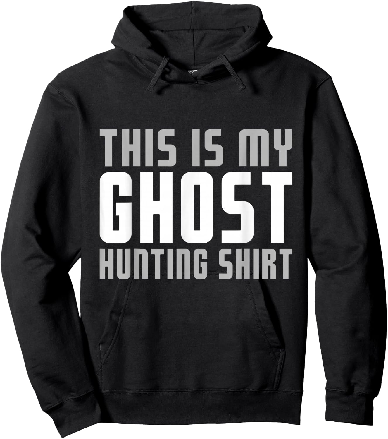 This Is My Ghost Hunting Funny Halloween Costume Men Boys Hoodie - Hoodie | Black