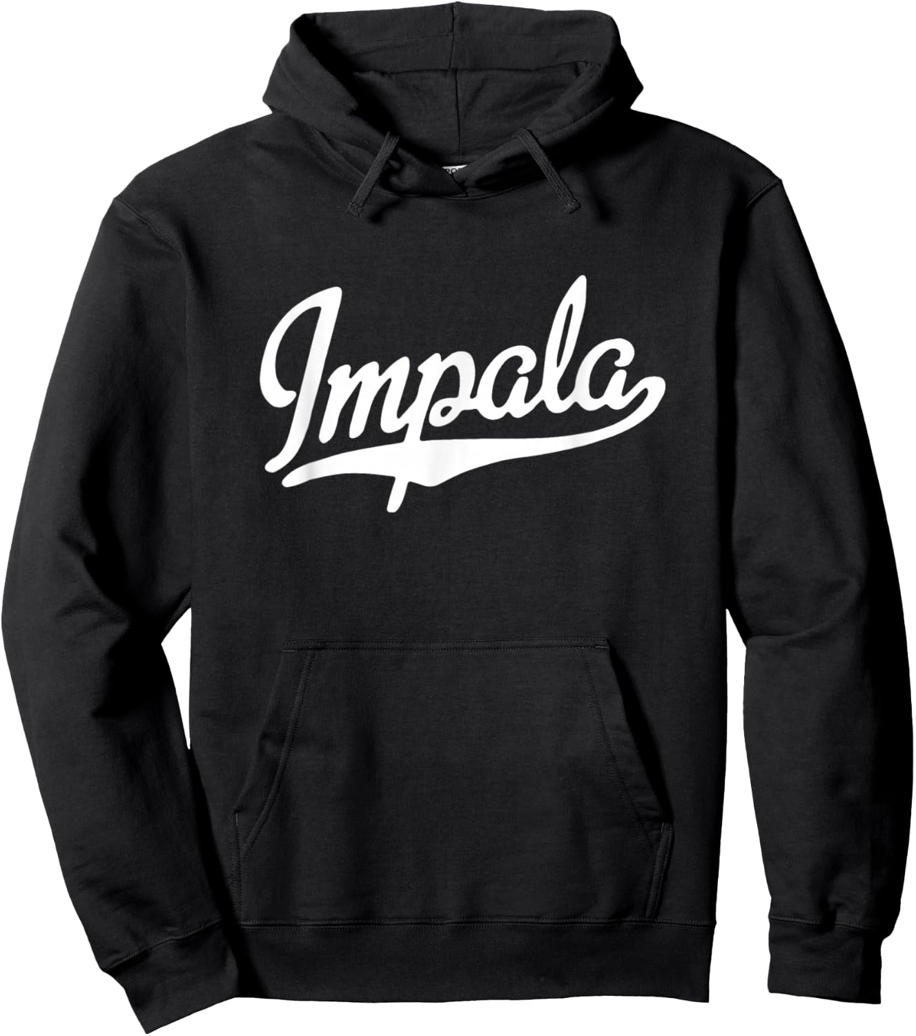 Impala Animal Baseball Hoodie - Hoodie | Black
