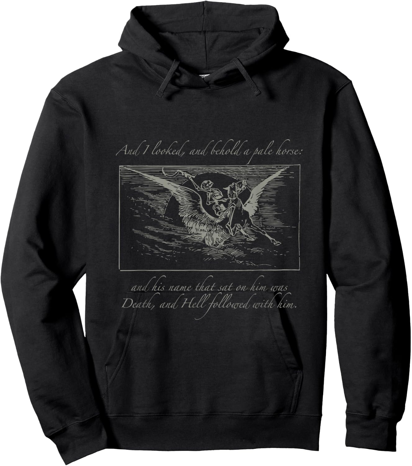 Apocalypse 4 Horsemen Revelation Hoodie - Hoodie | Black