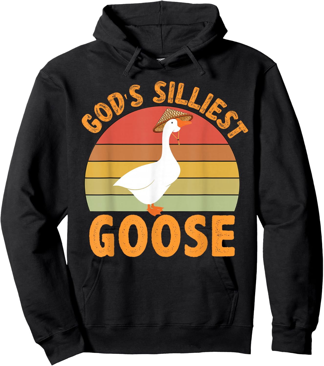God's Silliest Goose Hoodie - Hoodie | Black