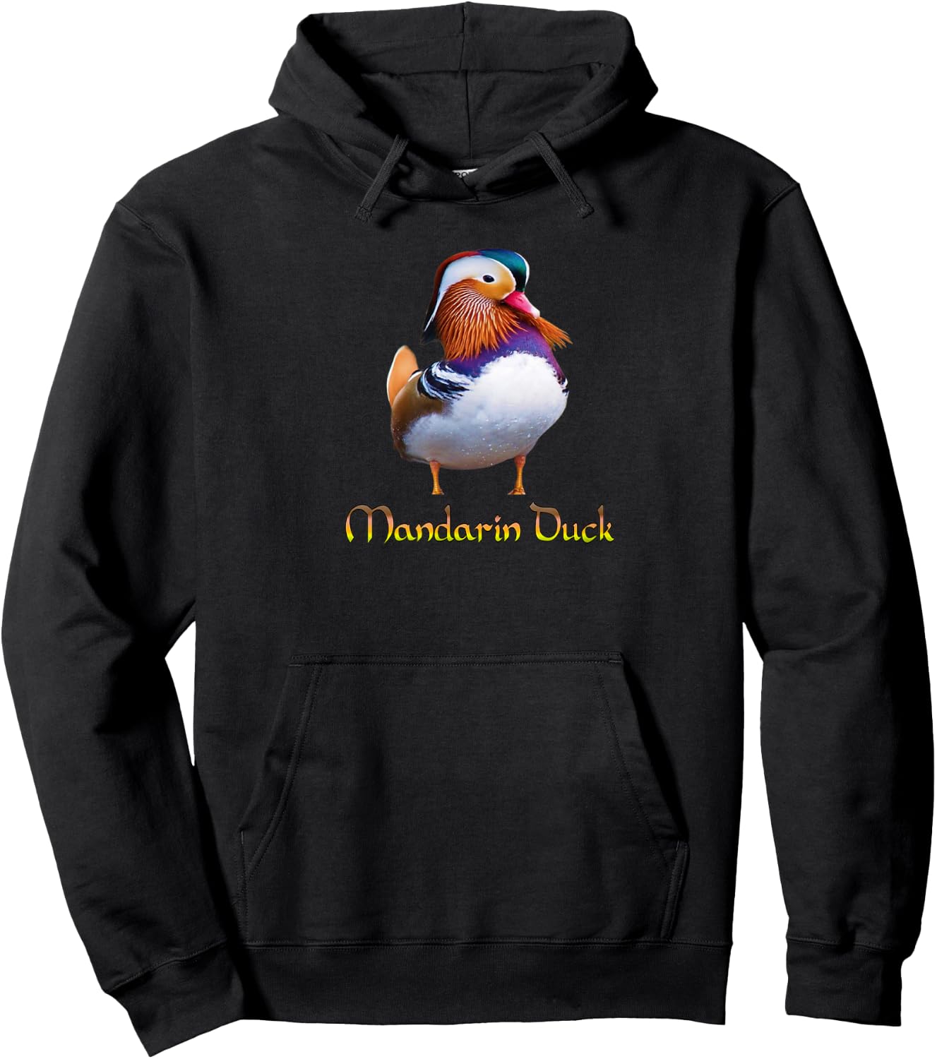Mandarin Duck Hoodie - Hoodie | Black