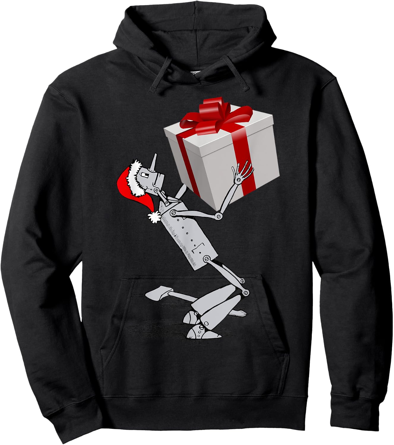 Wizard of Oz Tin Man of OZ Christmas Vintage Shirt Hoodie - Hoodie | Black