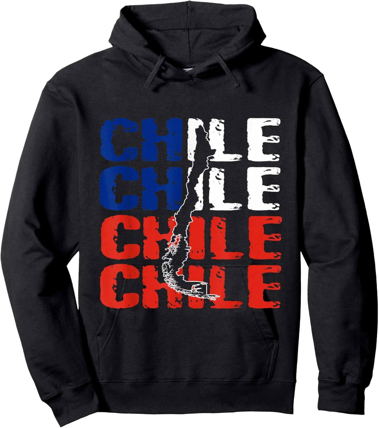 Chile Flag , Chile , Chile für Frauen Kinder Hoodie - Hoodie | Black