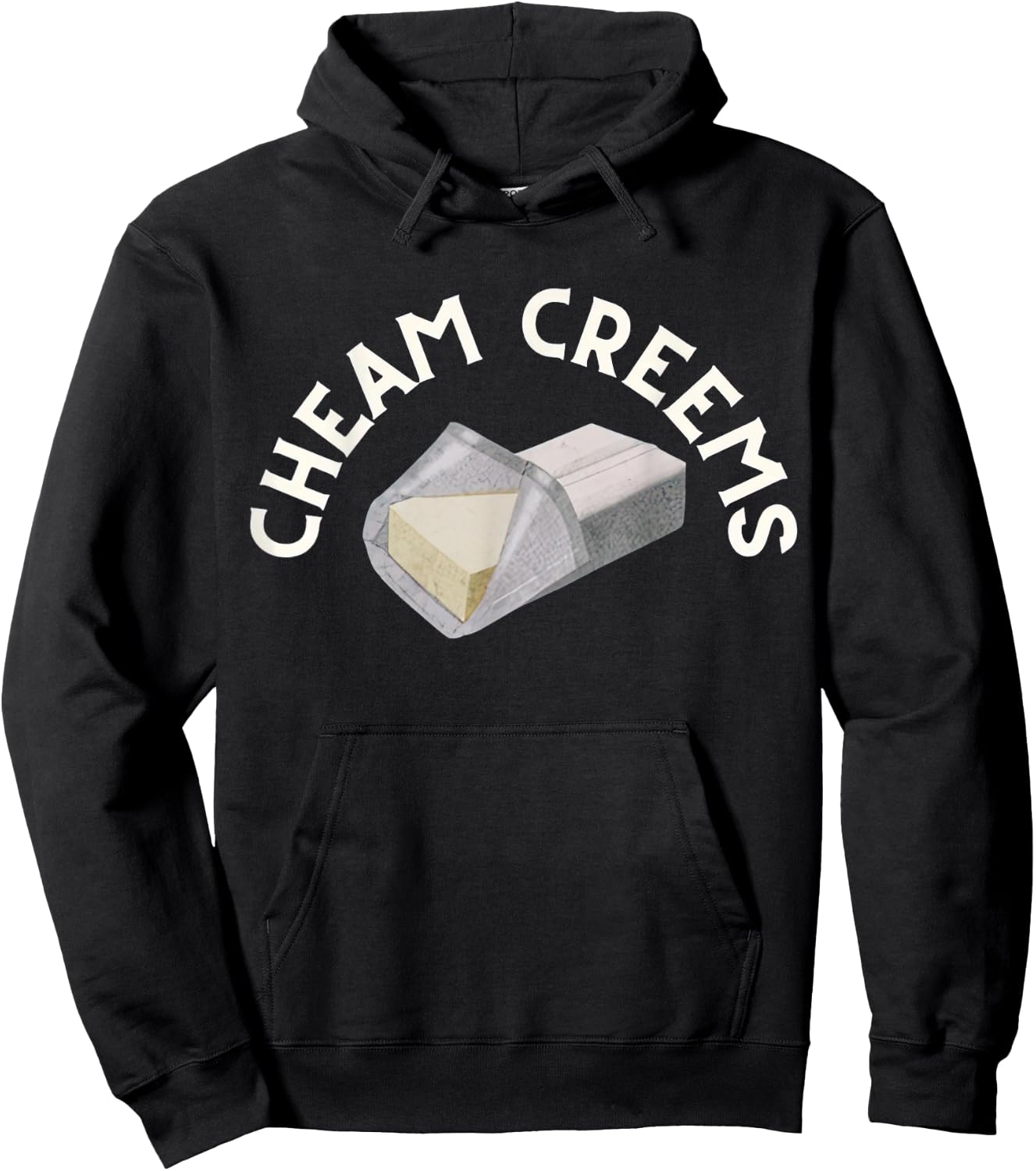 Cheam Creems Funny Vintage Hoodie - Hoodie | Black