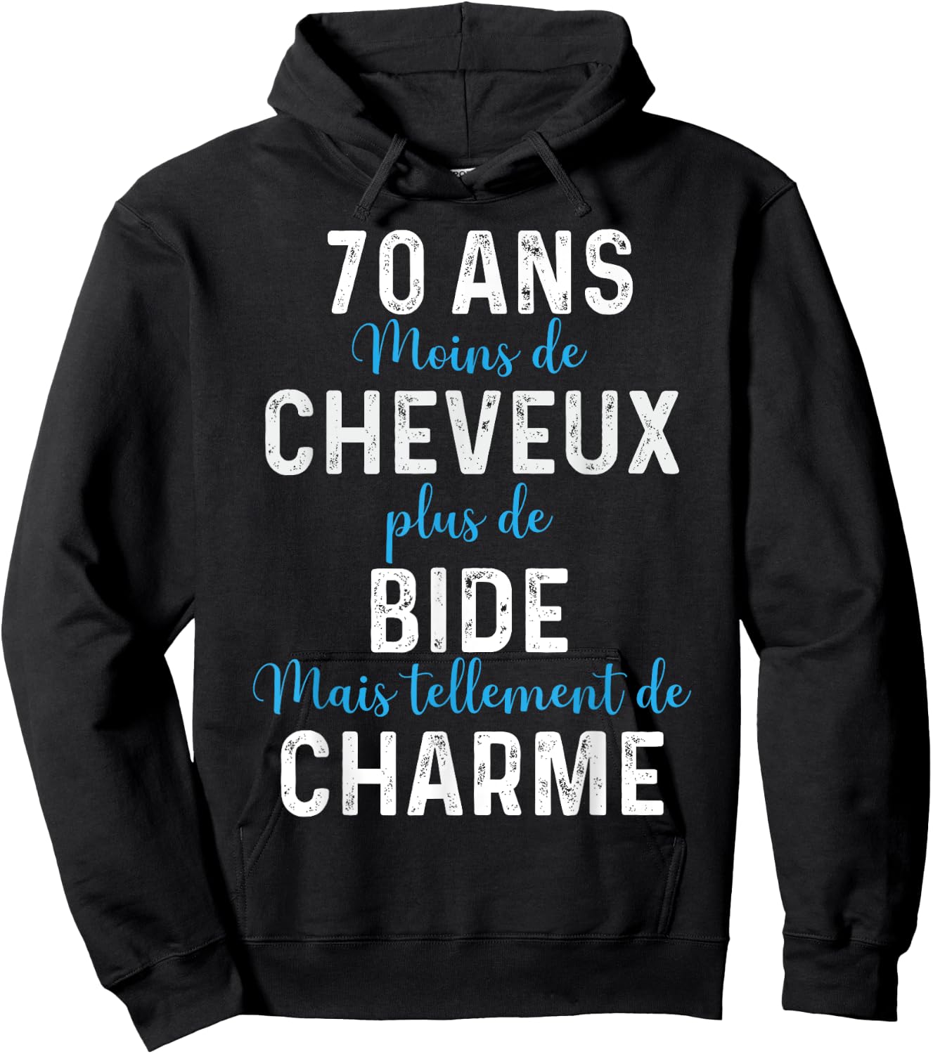 70th Birthday Gift Man Humour Hoodie - Hoodie | Black