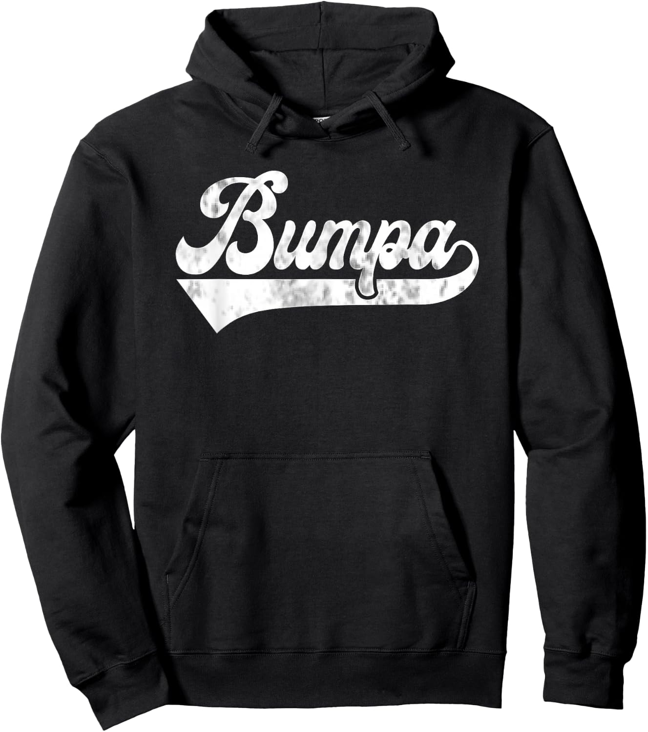Bumpa Vintage Retro Father's Day for Papa Grandpa Hoodie - Hoodie | Black