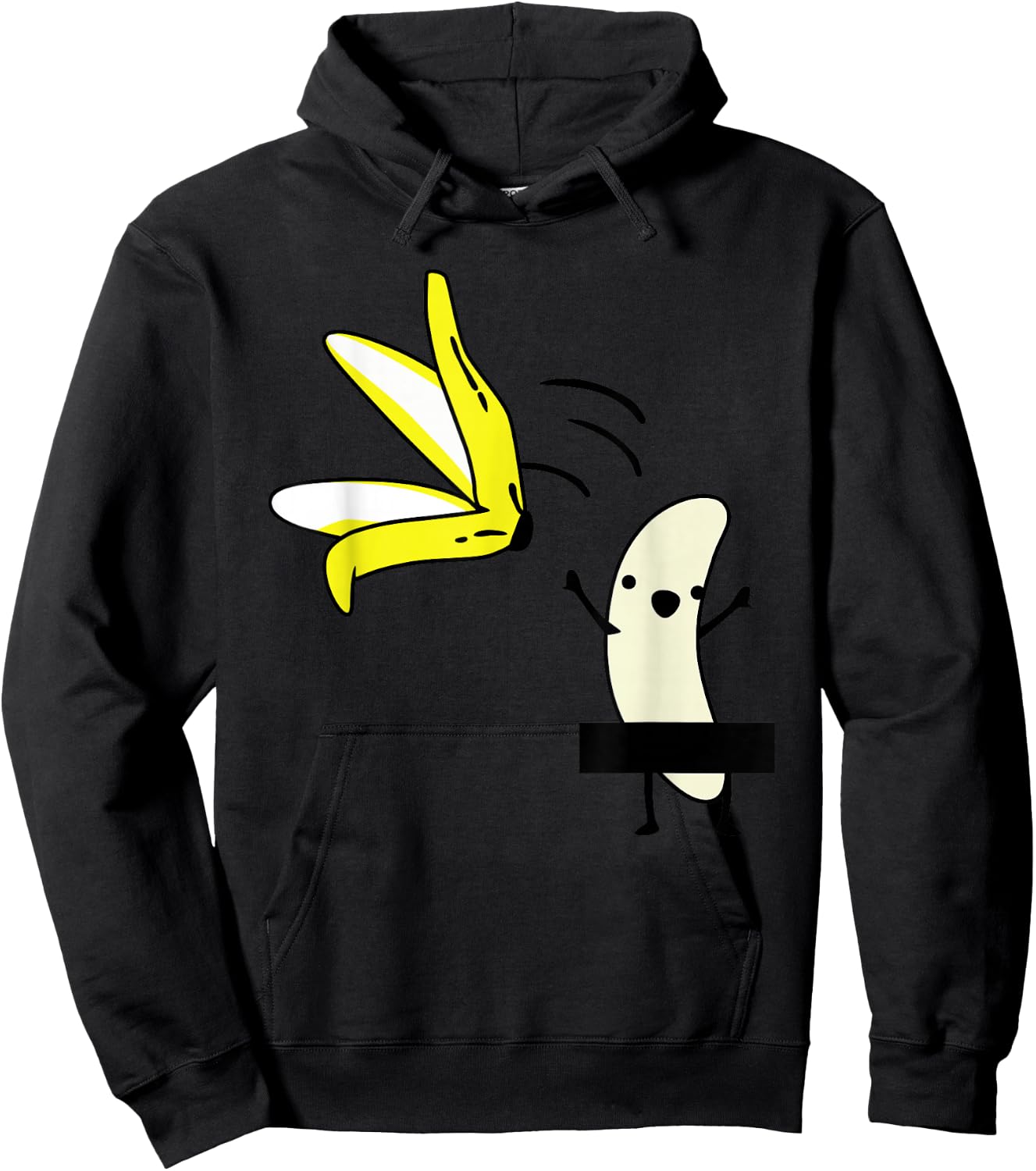Nude banana | Funny goofy Hoodie - Hoodie | Black