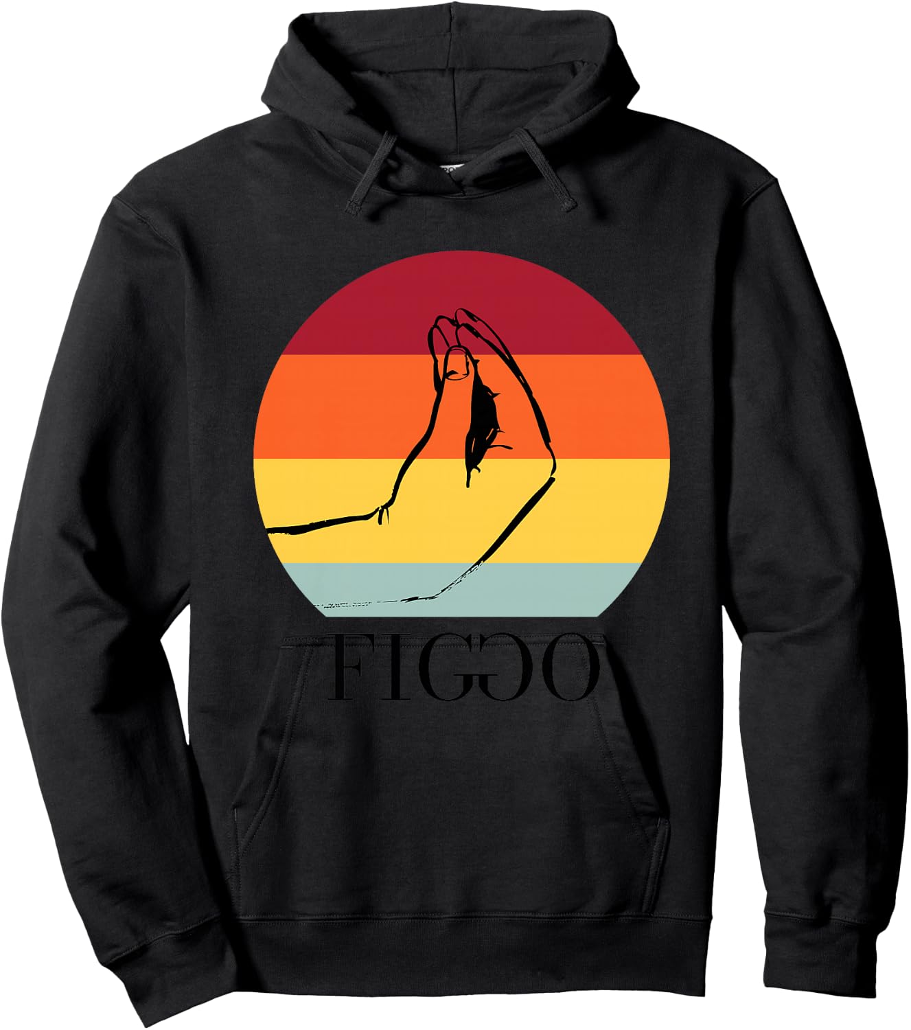 FIGGO Premium Hoodie - Hoodie | Black