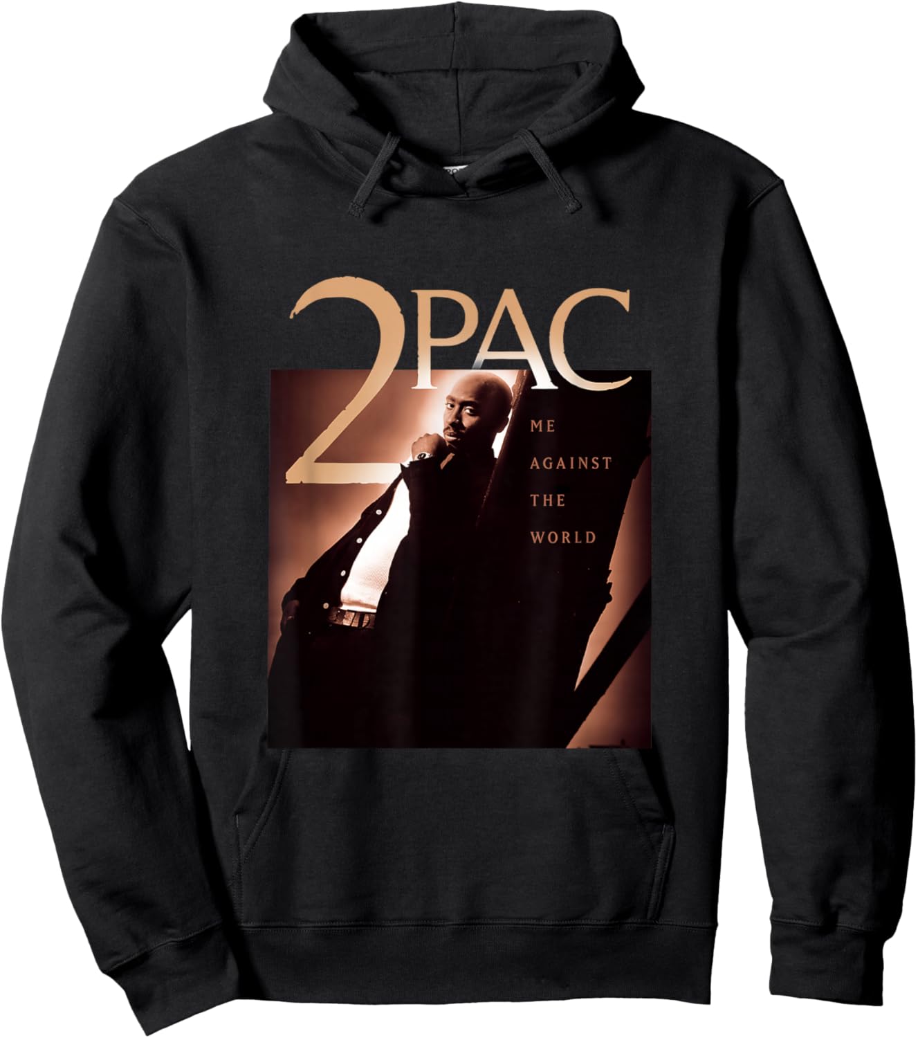 Tupac I Against The Rest of the World , black Hoodie - Hoodie | Black