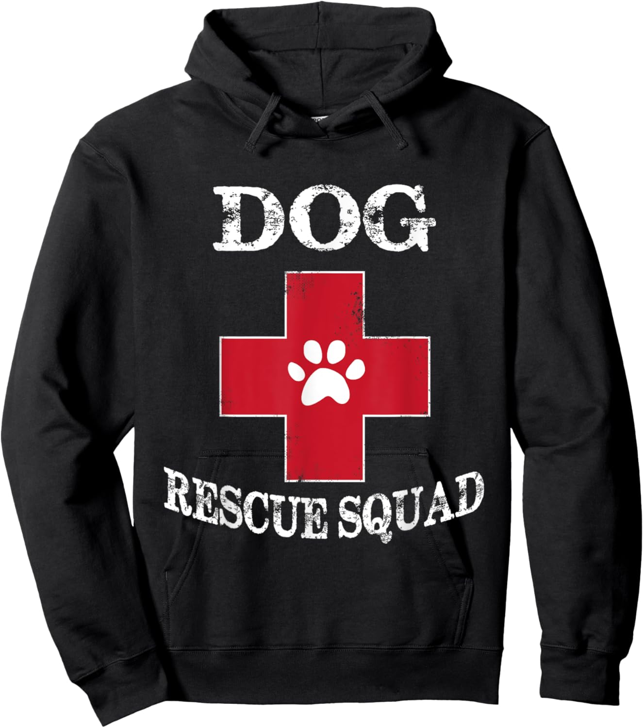 Dog Rescue Shirt - Dog Animal Rescue Squad T shirts Hoodie - Hoodie | Black