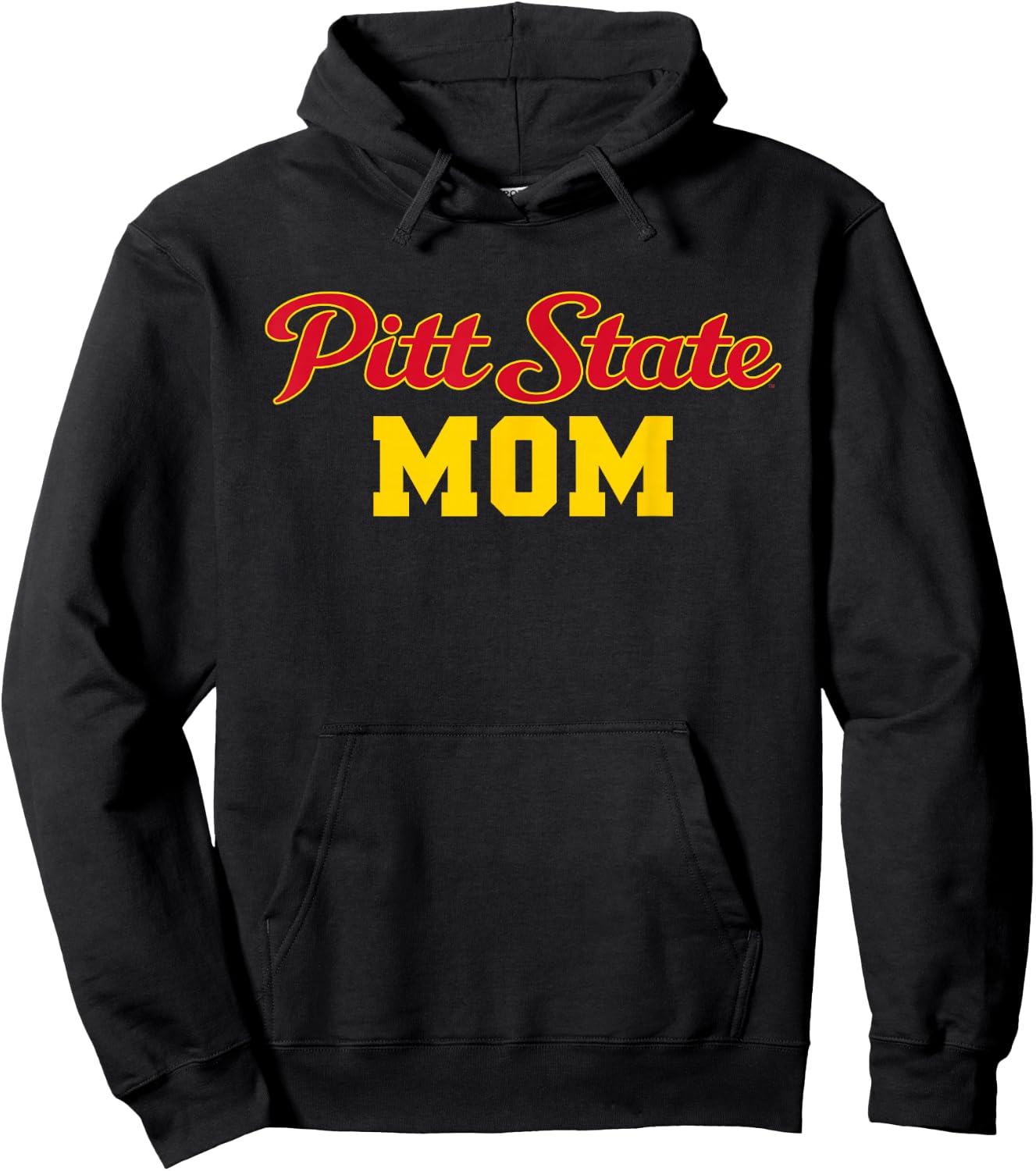 Pitt State Mom - Pittsburg State University Mother Parent Hoodie - Hoodie | Black