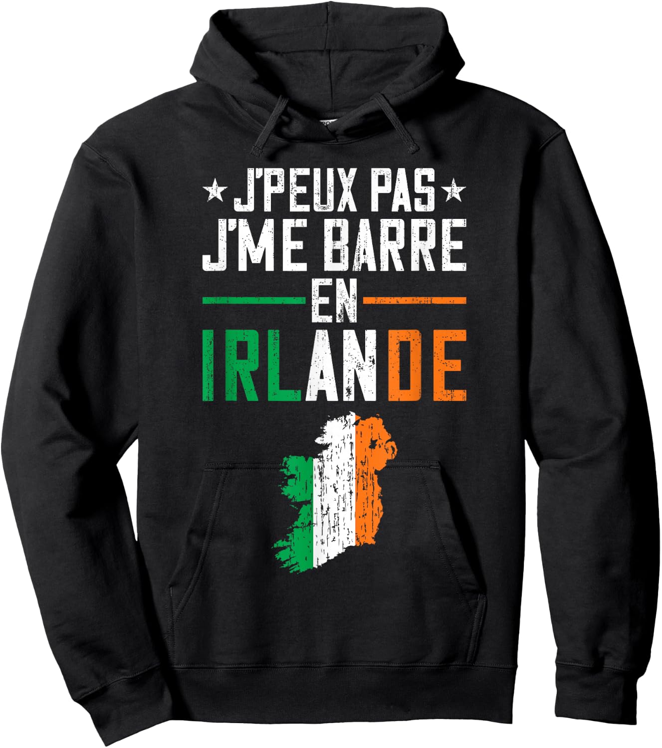 I Can Not I Bar In Ireland | Travel Europe Country , Black, S Hoodie - Hoodie | Black