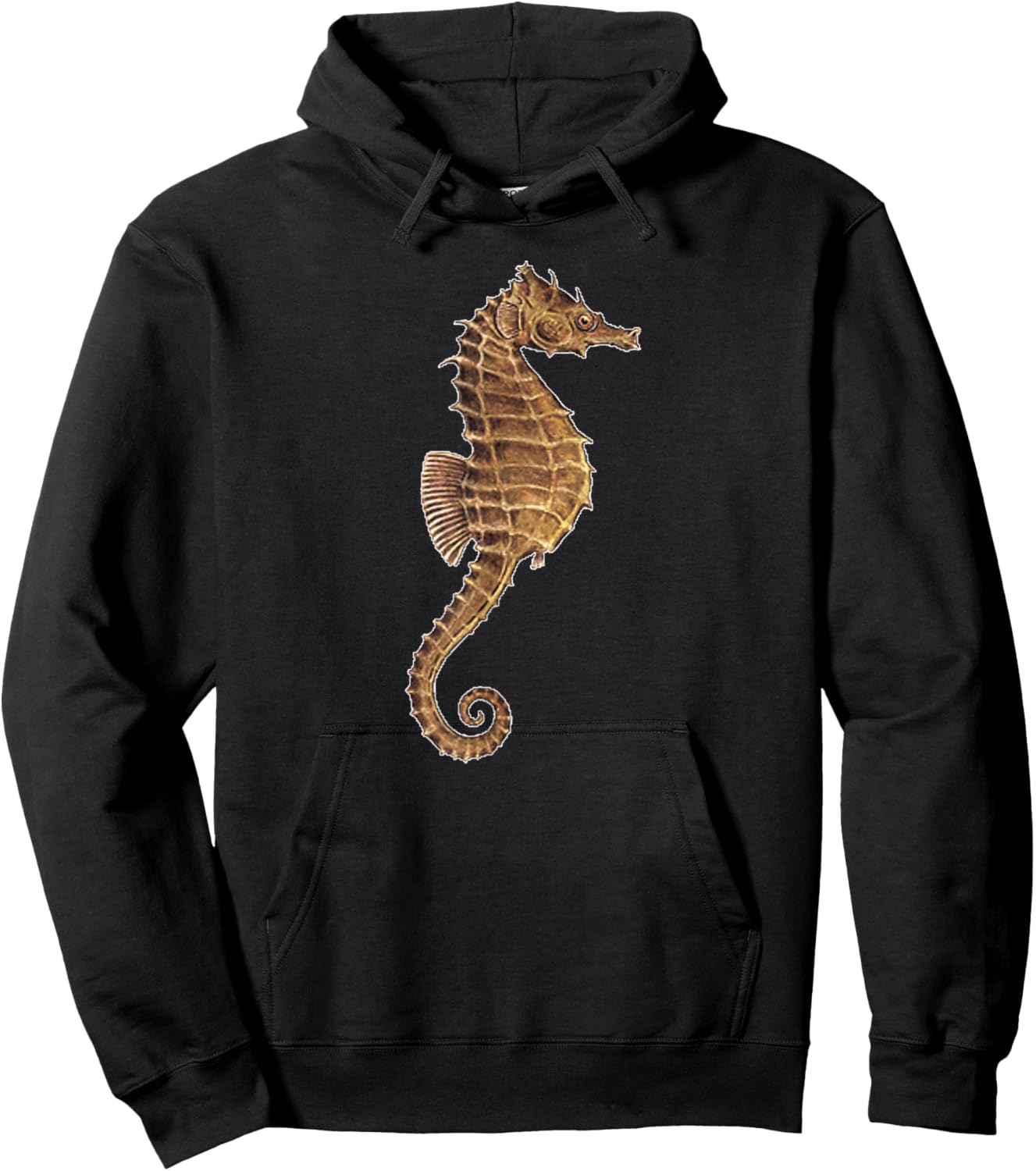 Seahorse T Shirt women boys girls kids Hoodie - Hoodie | Black