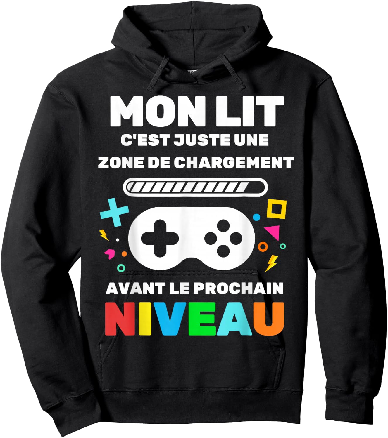 Humor Gamer Gaming Video Games Teen Boy Gamer , Black, S Hoodie - Hoodie | Black