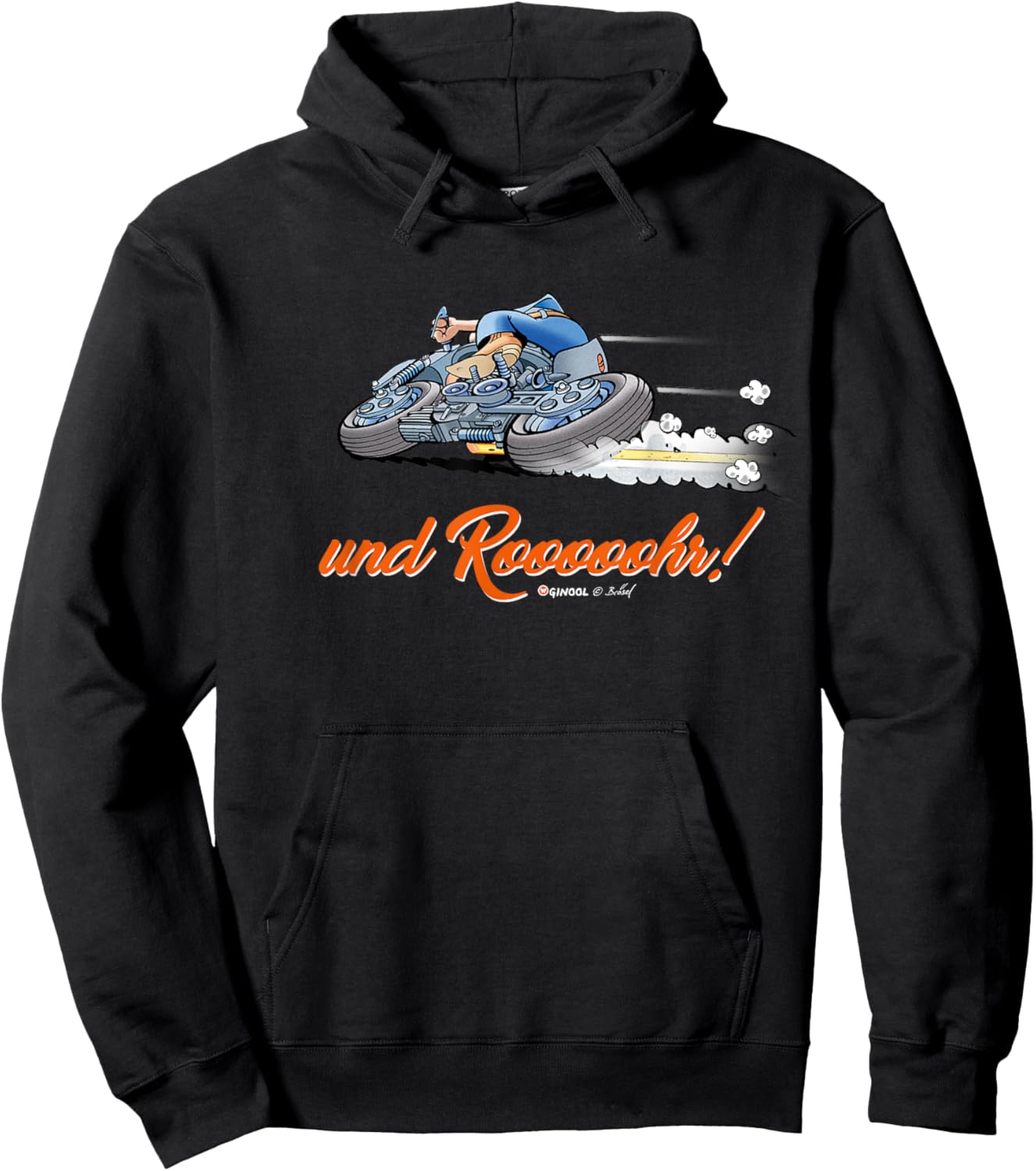 WERNER And Rooooohr! , black Hoodie - Hoodie | Black