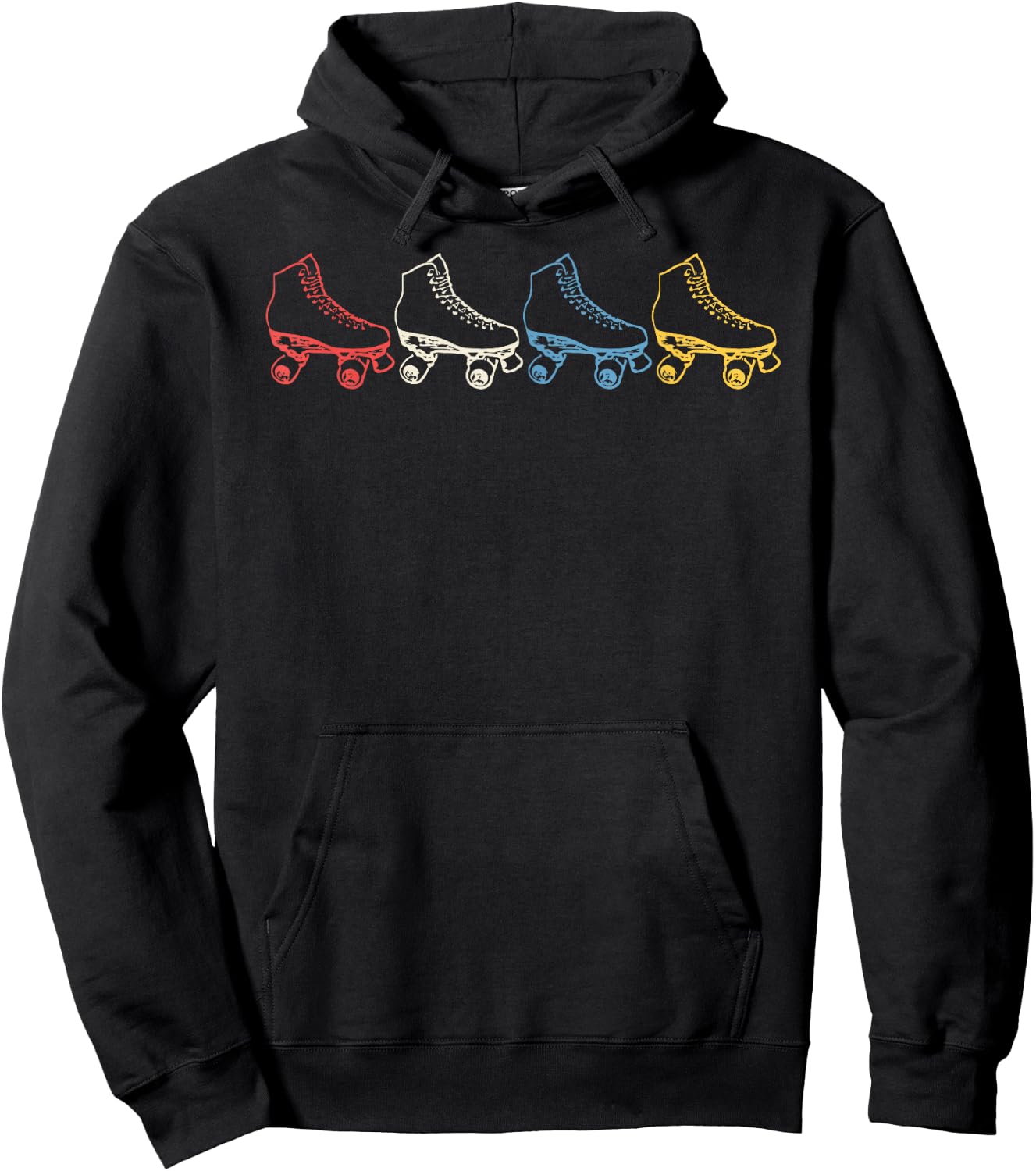Roller Skating Roller Skate Gift Roller Skater Hoodie - Hoodie | Black