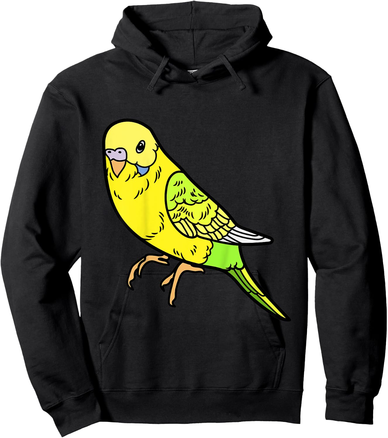 Kids cute Parakeet Lazy Halloween Costume For Kids Hoodie - Hoodie | Black