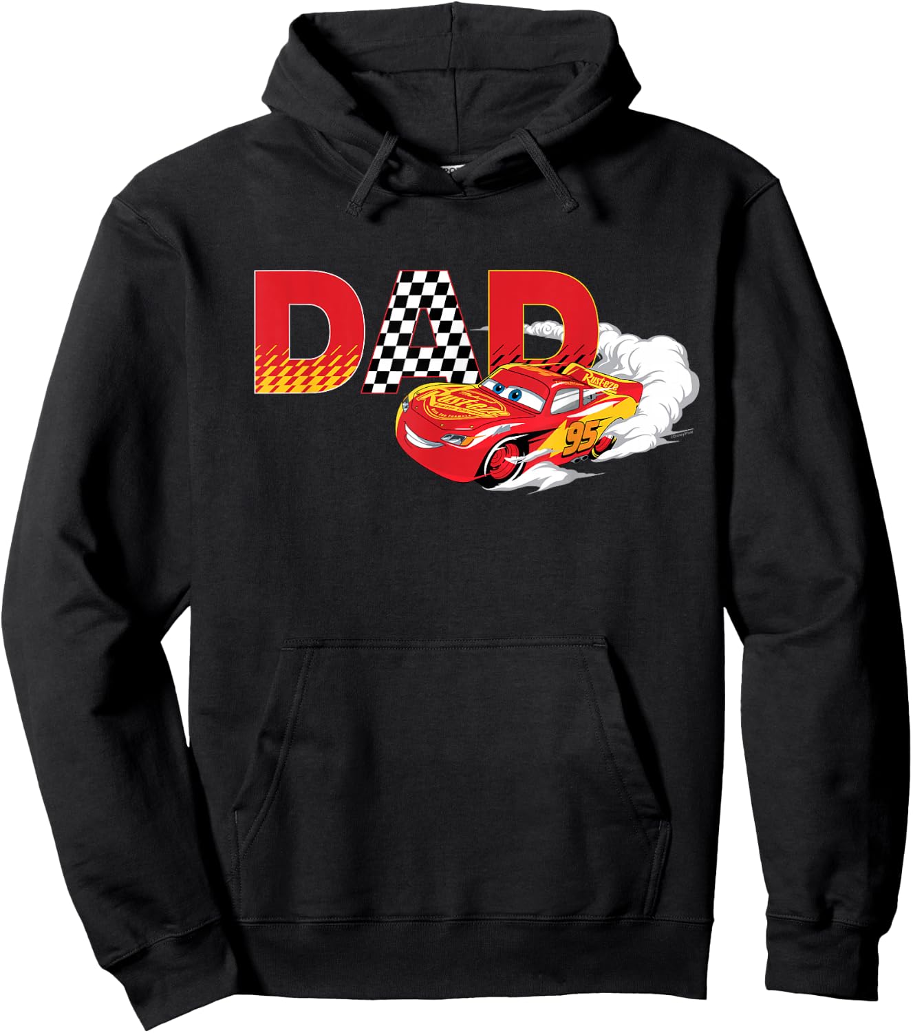 Disney & Pixar's Cars Dad Birthday Gift Father's Day Hoodie - Hoodie | Black