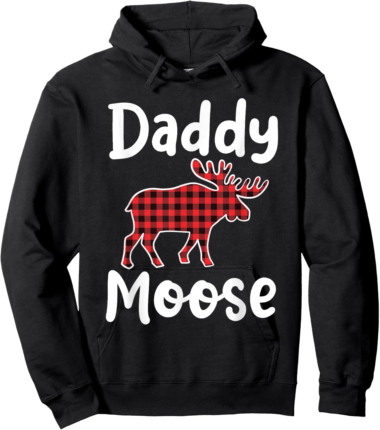 Daddy Moose Matching Family Merry Xmas in July Men Hoodie - Hoodie | Black