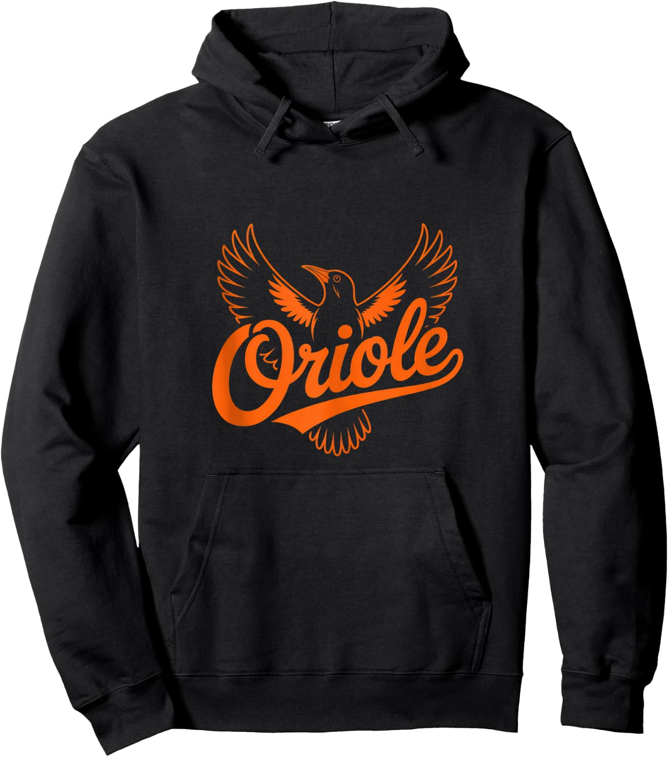 Oriole Retro Vintage Gift Women Boy Girl Bird Hoodie - Hoodie | Black