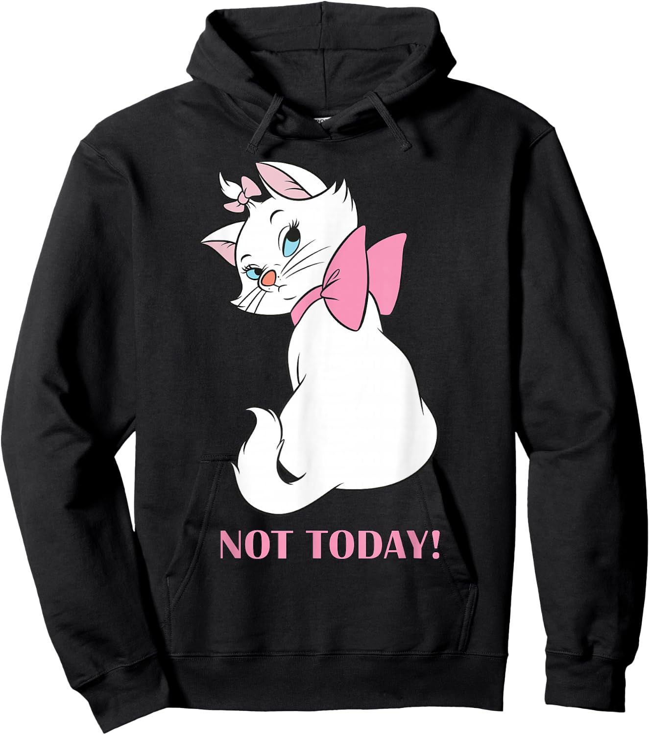 Disney Aristocats Not Today Hoodie - Hoodie | Black