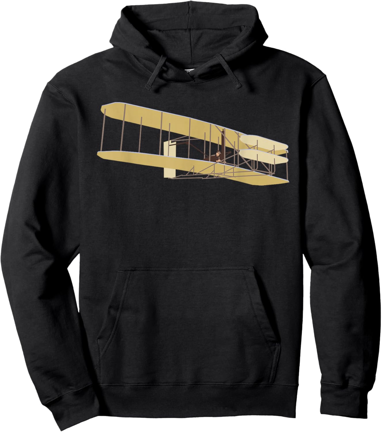 Wright Brothers Flight Hoodie - Hoodie | Black
