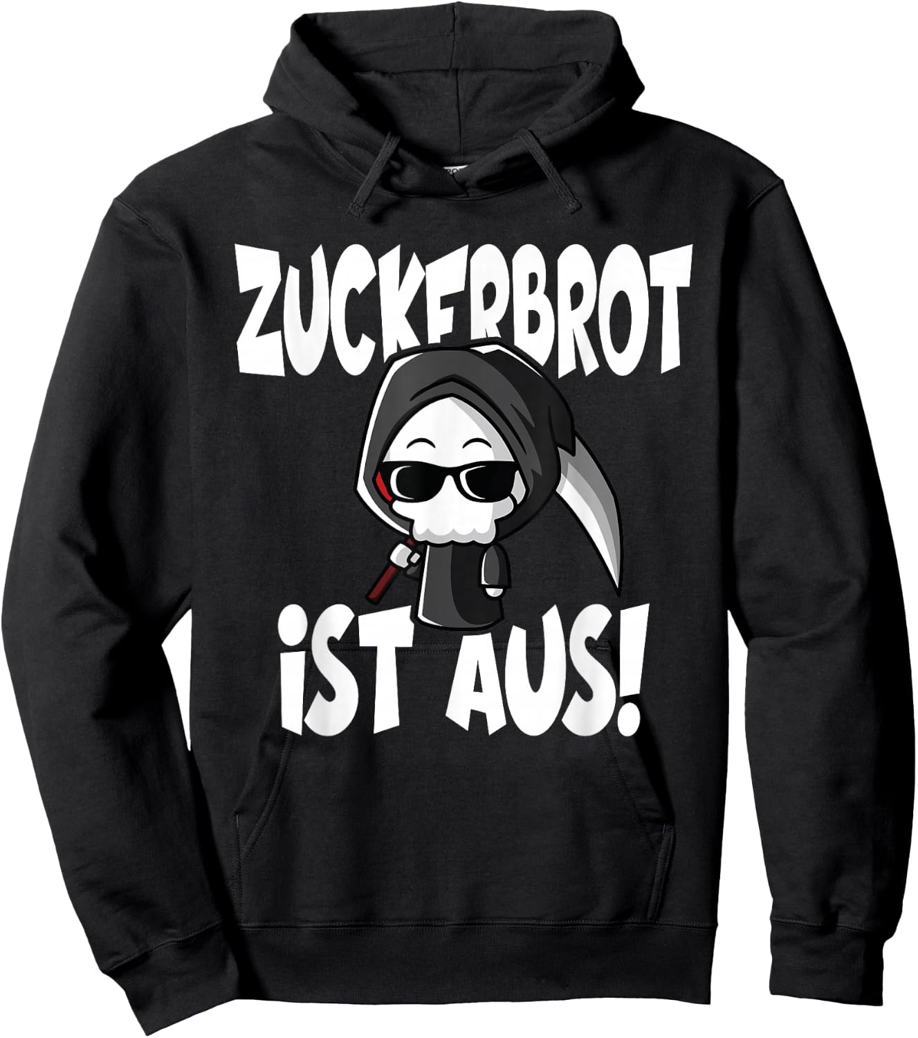 Zuckerbrot Ist Aus Geduldsfaden Women's with Funny Slogan, black, s Hoodie - Hoodie | Black