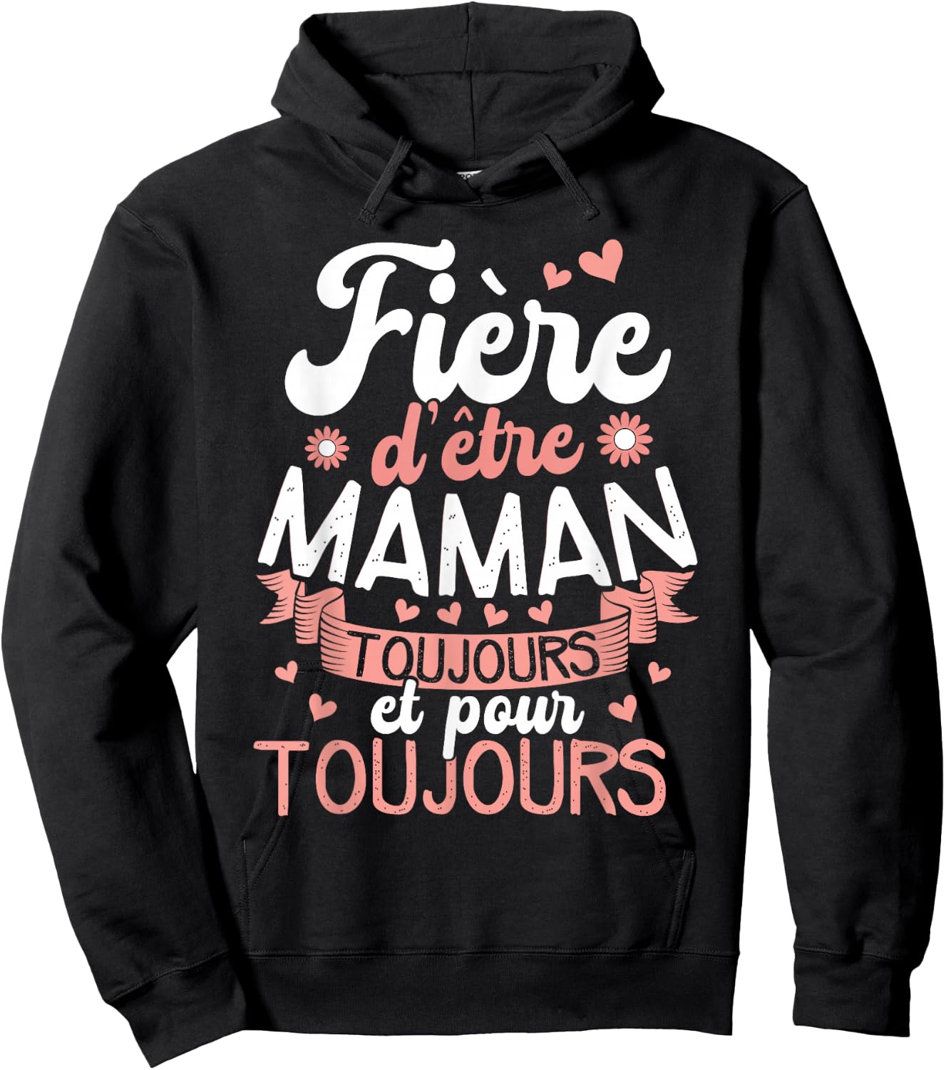 Proud to Be a Mom Today and Forever Hoodie - Hoodie | Black