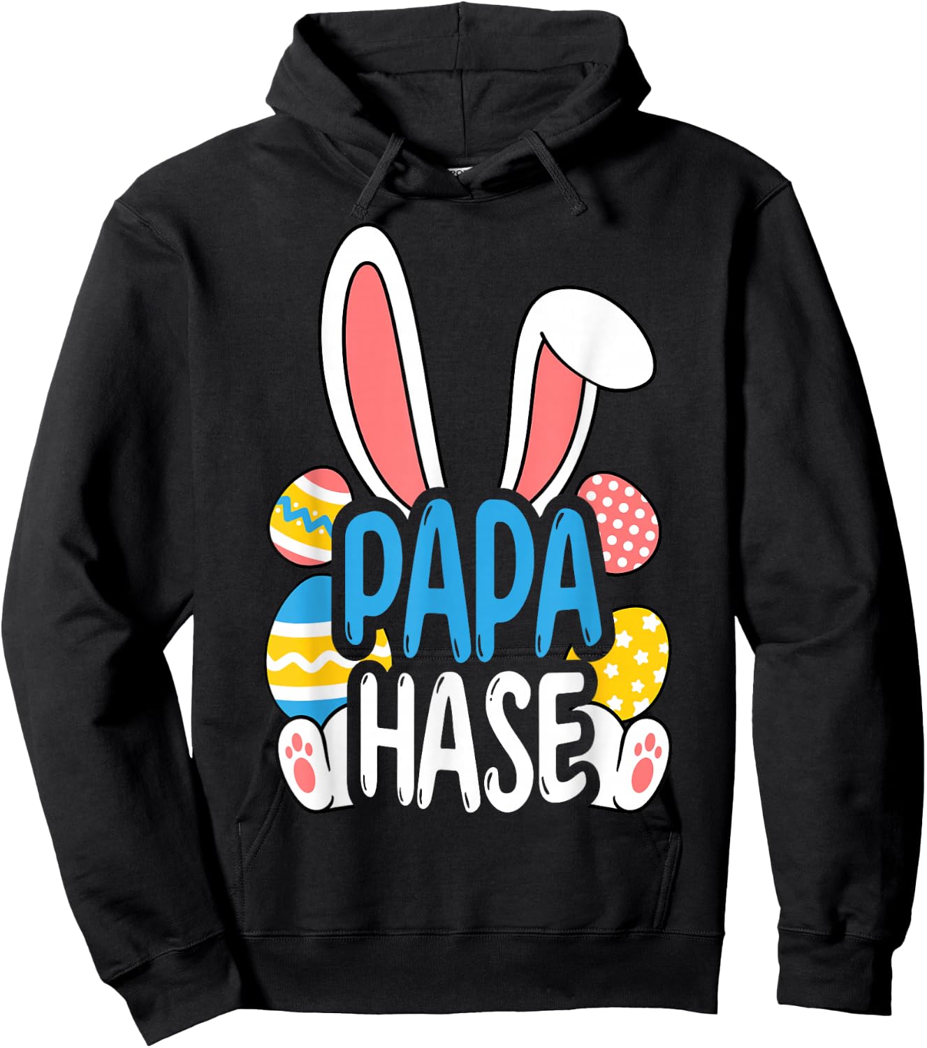 Oster Osterhase Spruch Hasen Kostüm Ostern Hoodie - Hoodie | Black