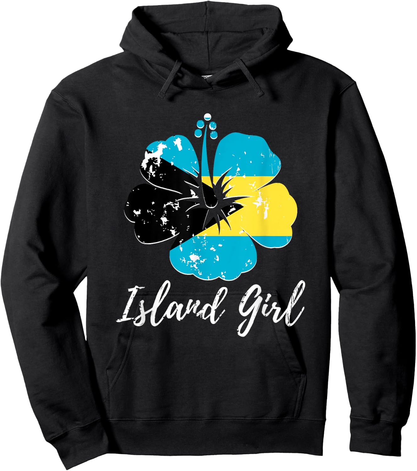 Bahamas Flag Hoodie - Hoodie | Black