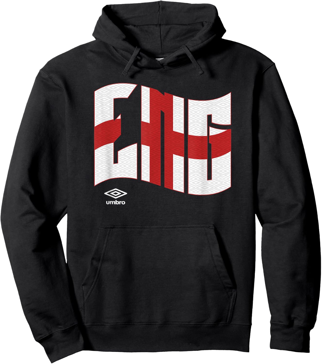 Umbro International Soccer Wavy England Logo Hoodie - Hoodie | Black