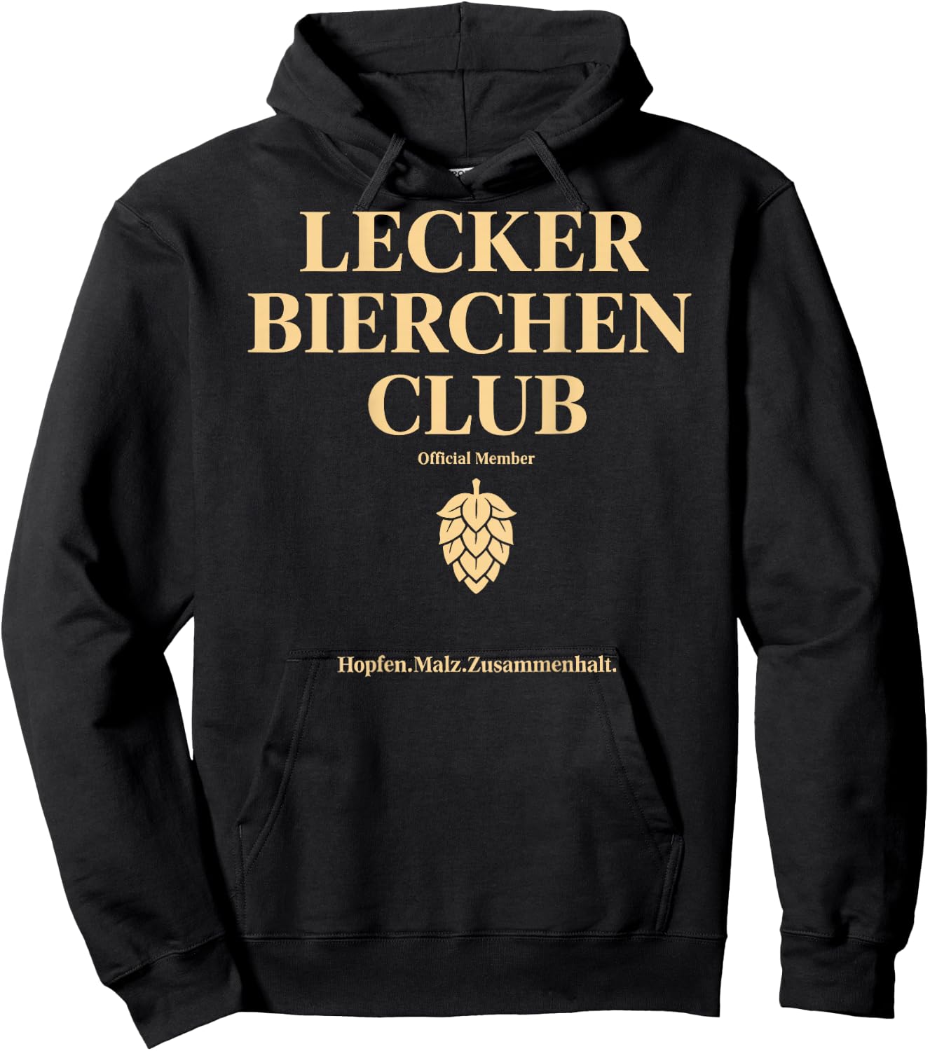 lecker Bierchen Club Hoodie - Hoodie | Black