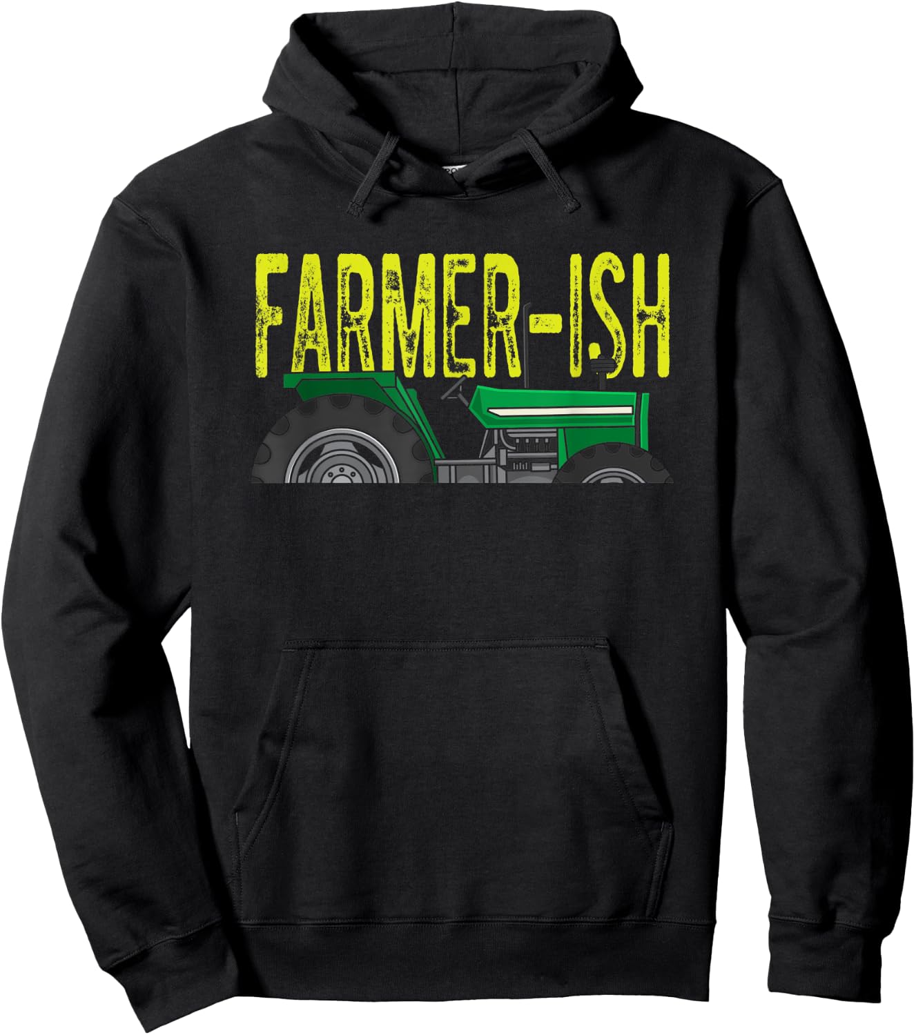 Farmer-ish Funny Farming Hoodie - Hoodie | Black