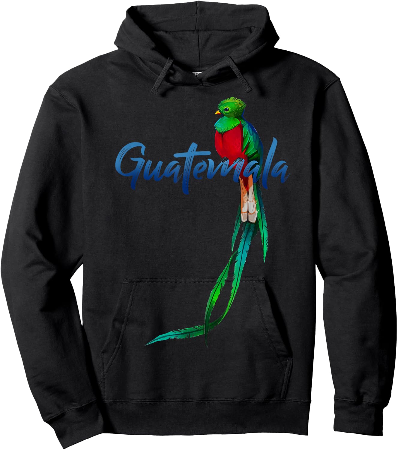 Guatemala Quetzal Hoodie - Hoodie | Black