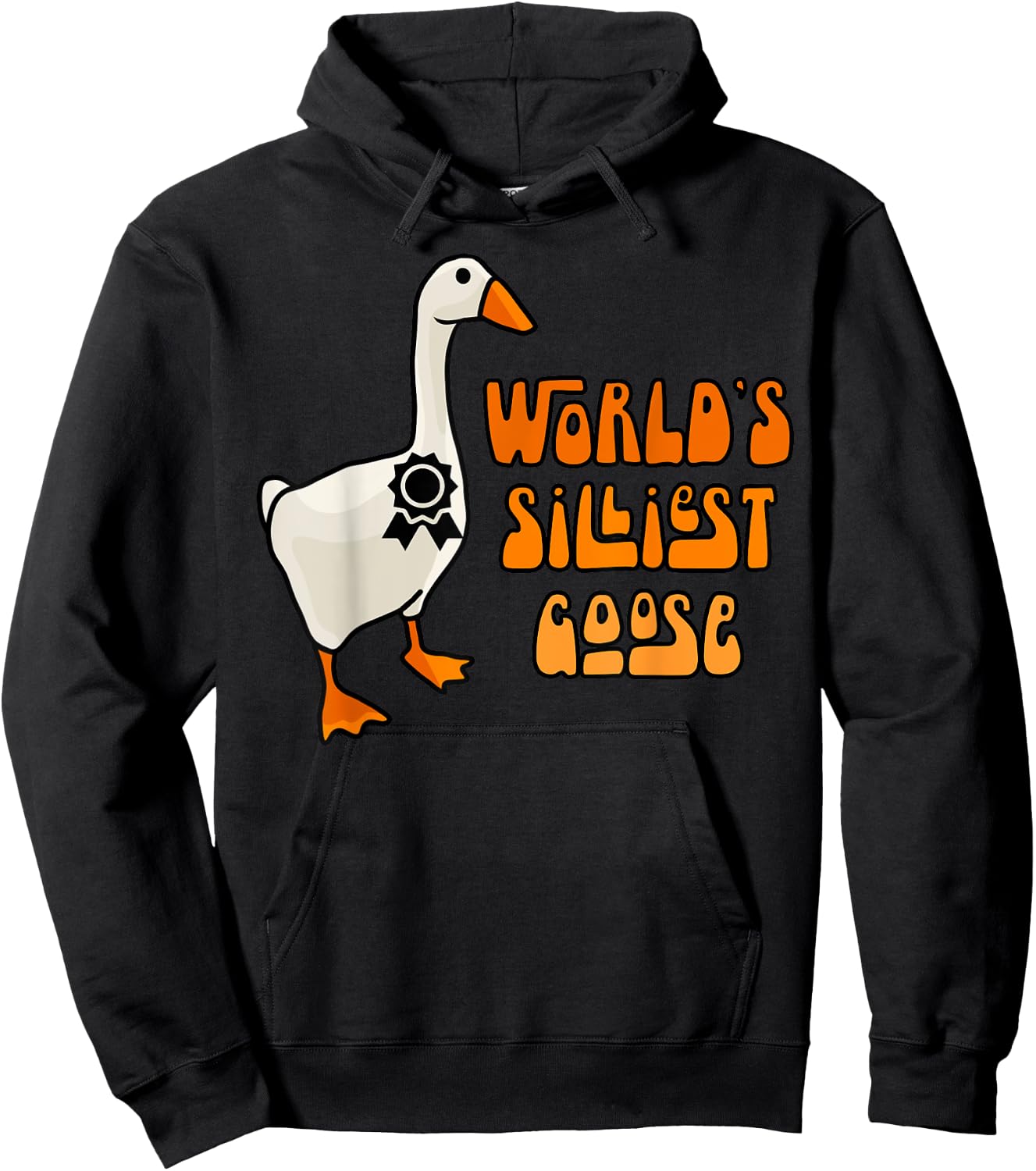 World's Silliest Goose Hoodie - Hoodie | Black