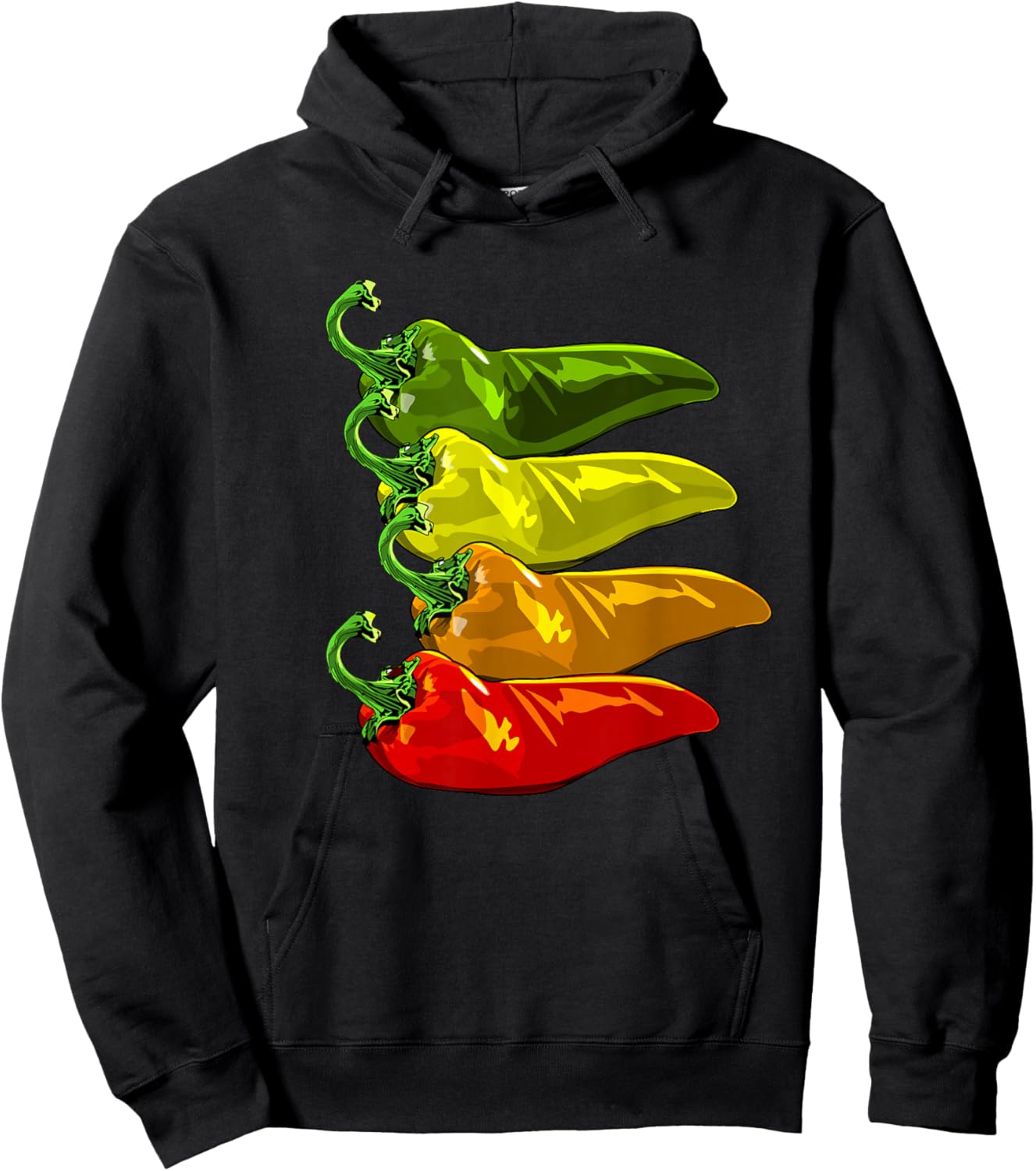 Chili Pepper Hoodie - Hoodie | Black