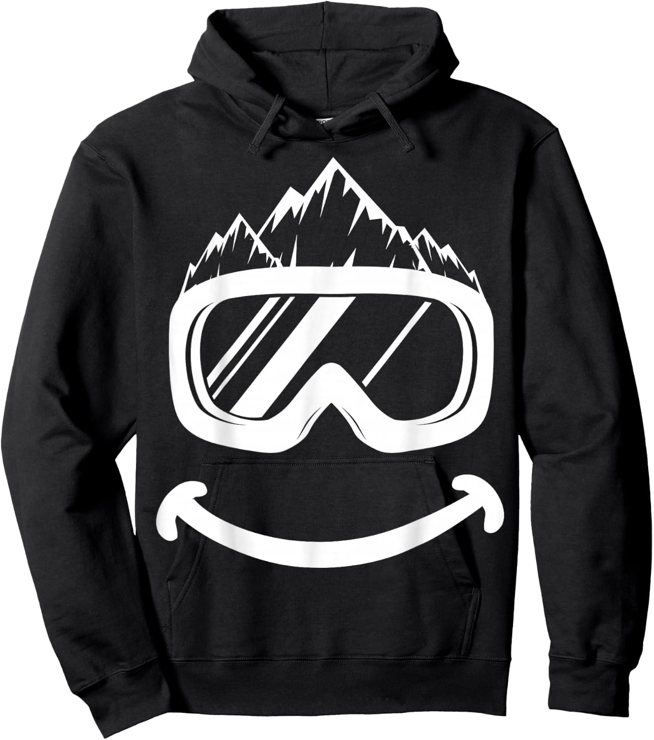 Fun Ski Skiing Funny Snowboard Hoodie - Hoodie | Black