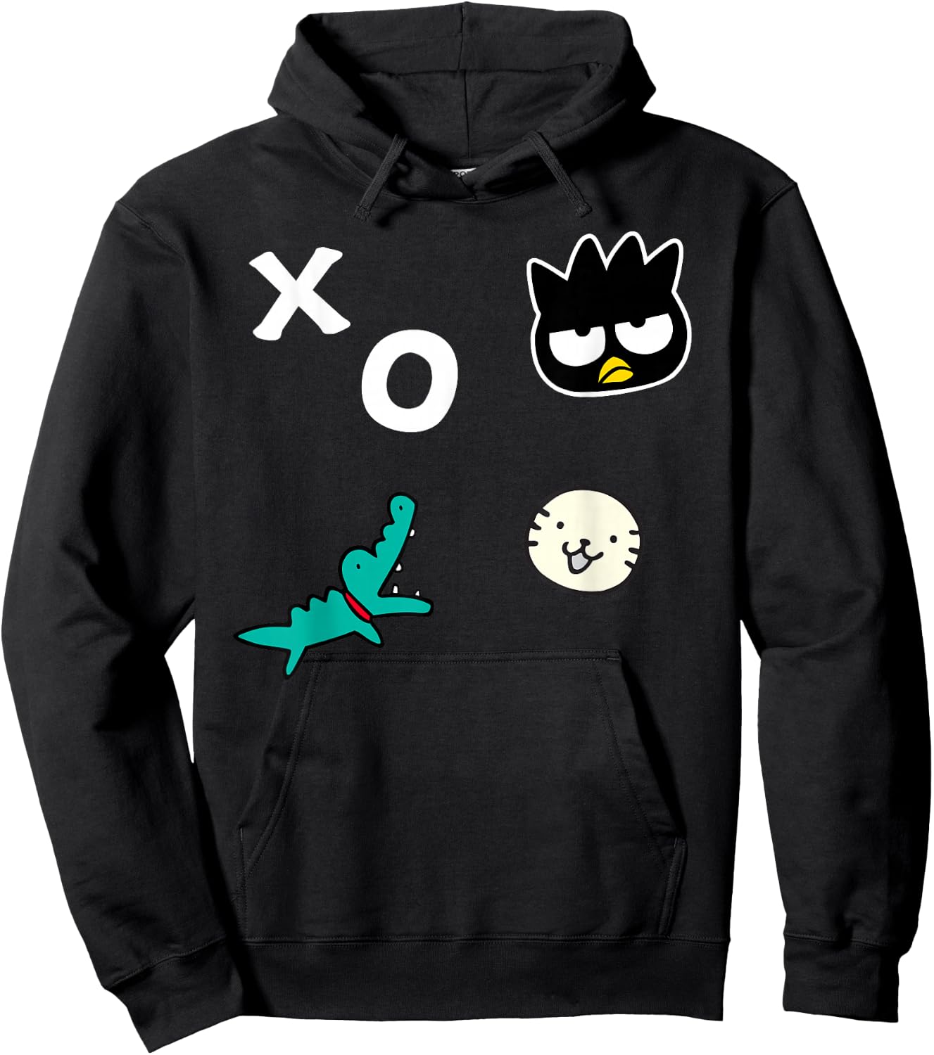 Badtz - Maru XO Patches Hoodie - Hoodie | Black
