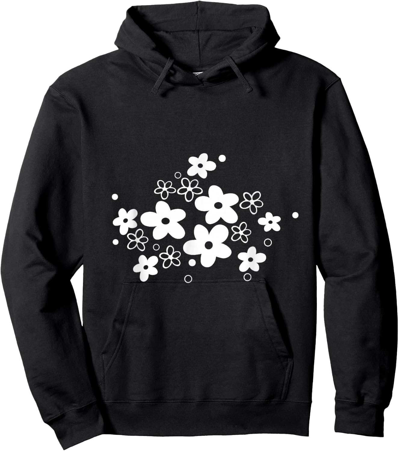 Vintage Pyrex Spring Blossom, Retro Kitchen Hoodie - Hoodie | Black