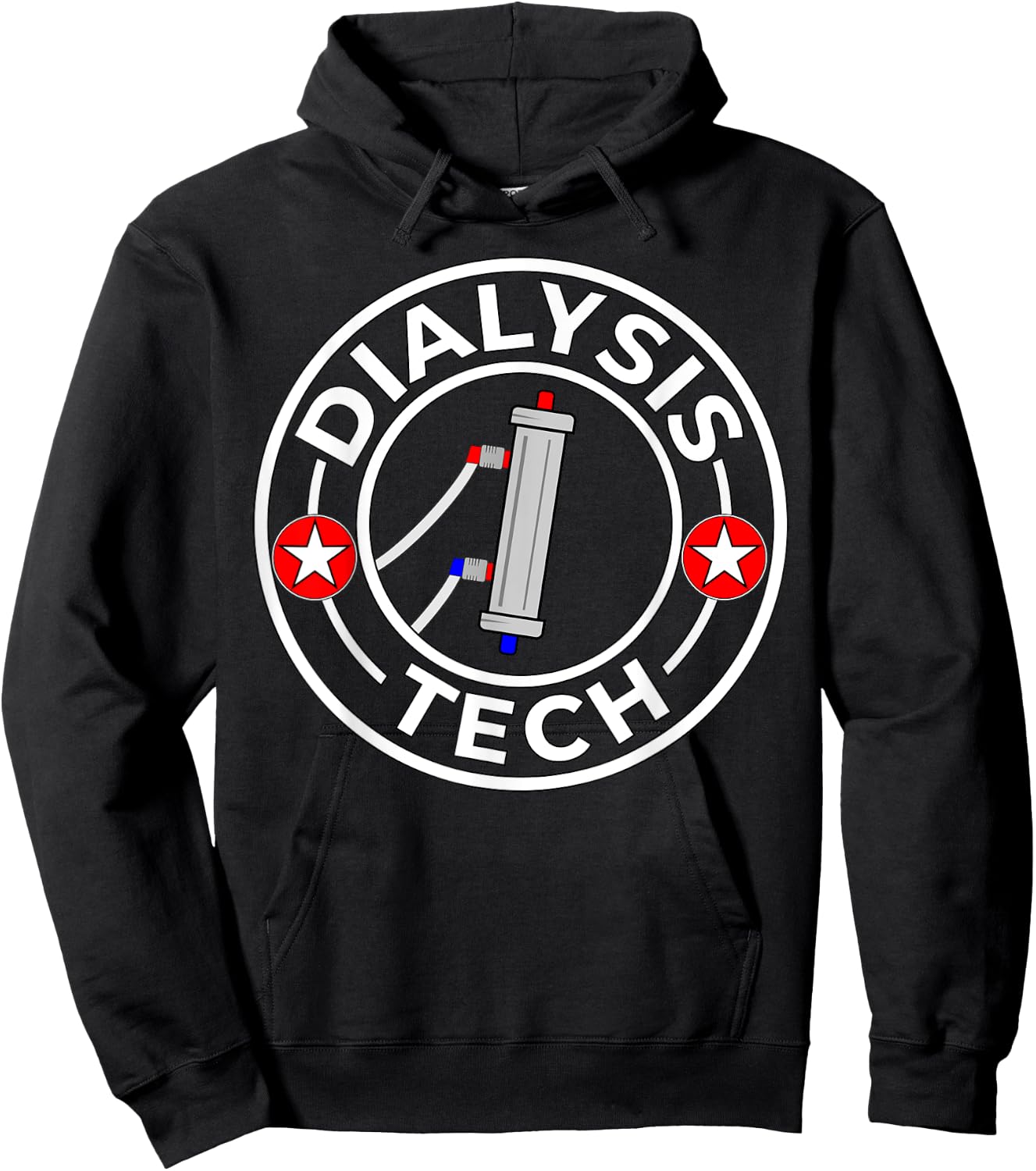 Dialysis Tech CCHT Gift Design Hoodie - Hoodie | Black