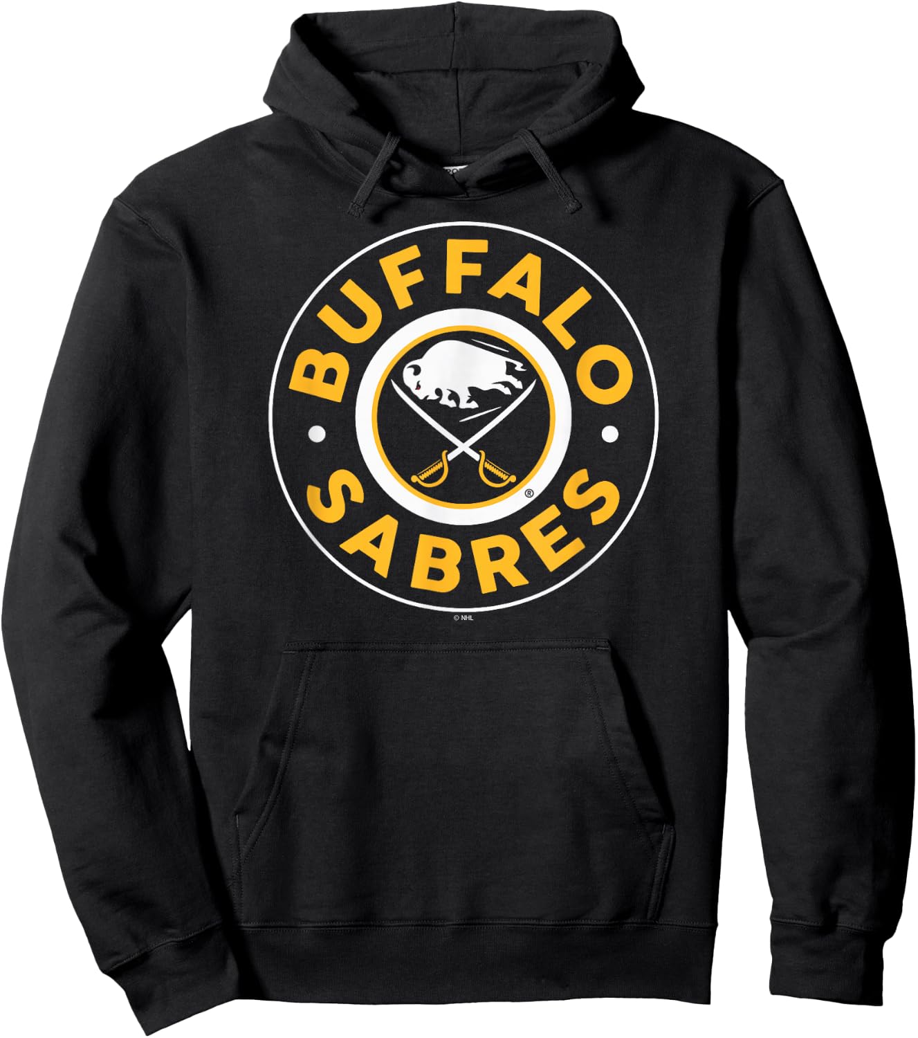 Buffalo Sabres Symbol Royal Officially Licensed Hoodie - Hoodie | Black