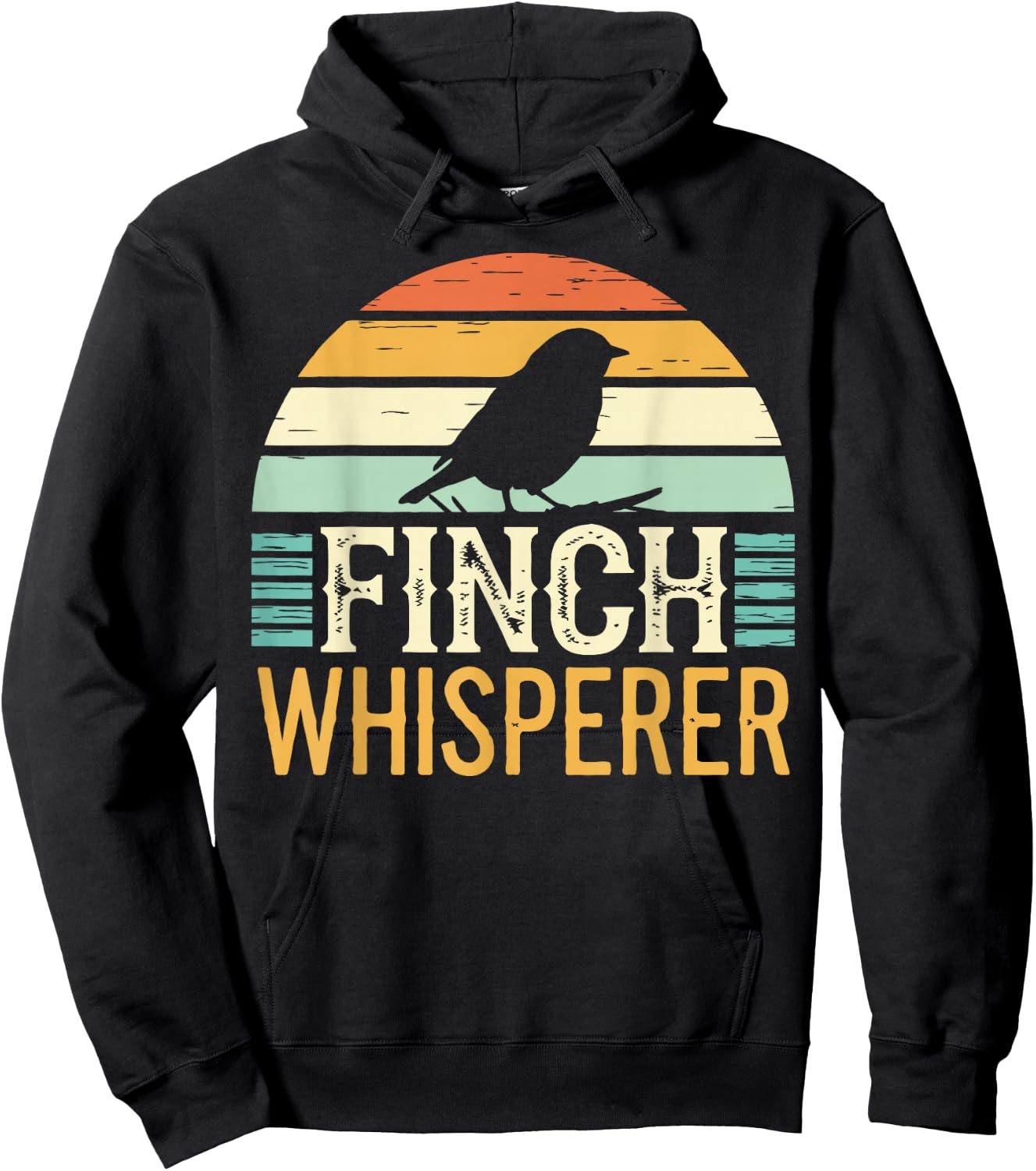 Finch Whisperer Funny Finch Hoodie - Hoodie | Black