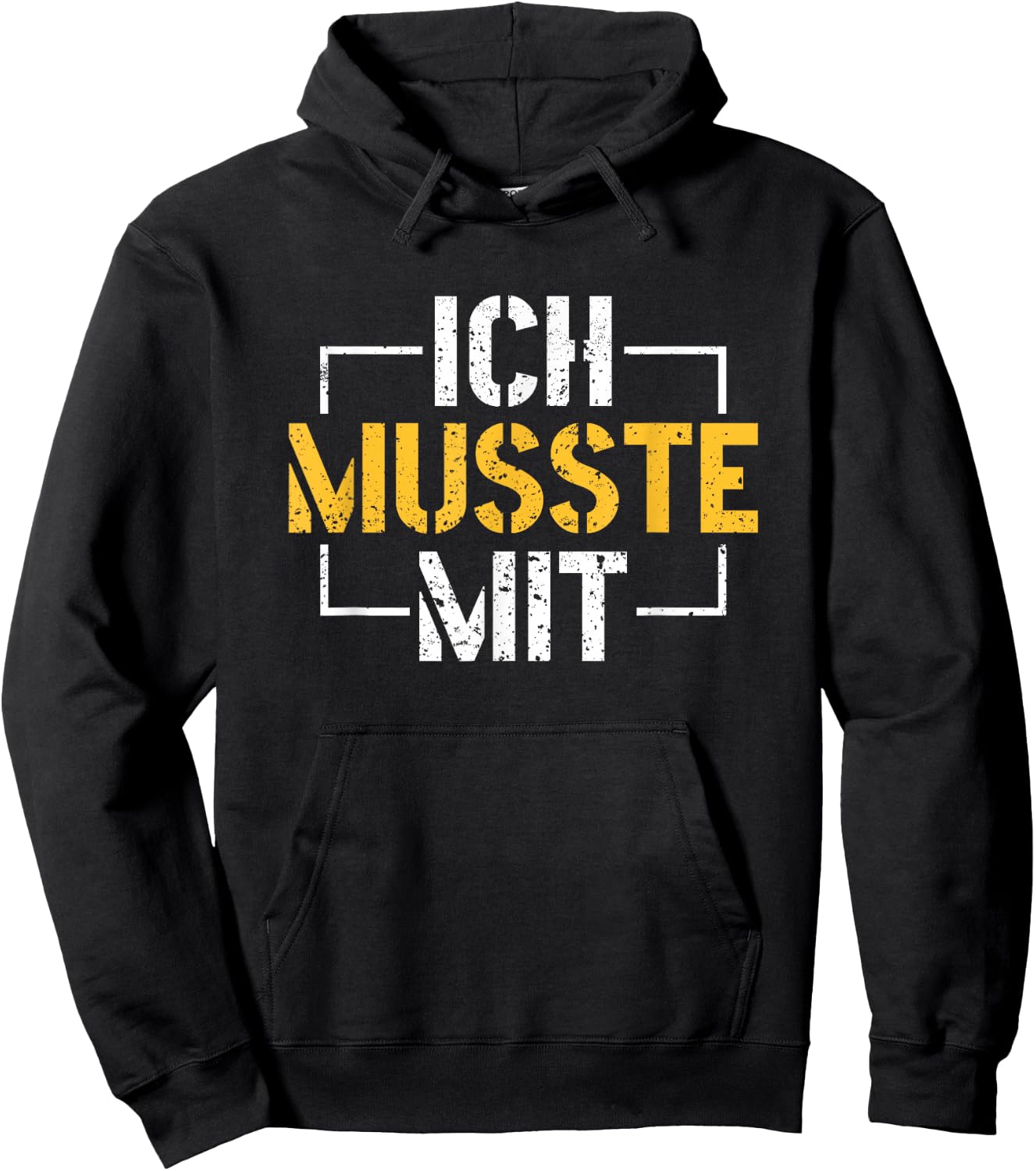 Büro Humor Sarkasmus Ich Musste Mit Hoodie - Hoodie | Black