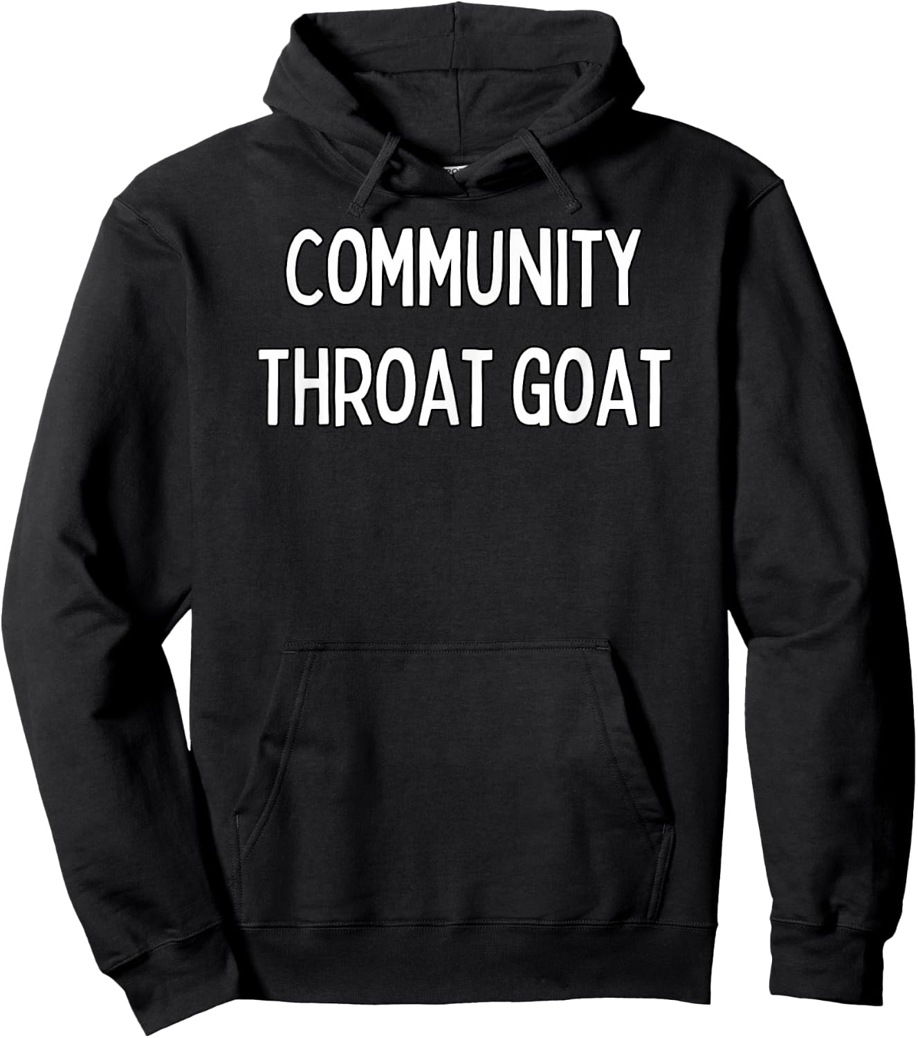 Community Throat Goat Hoodie - Hoodie | Black